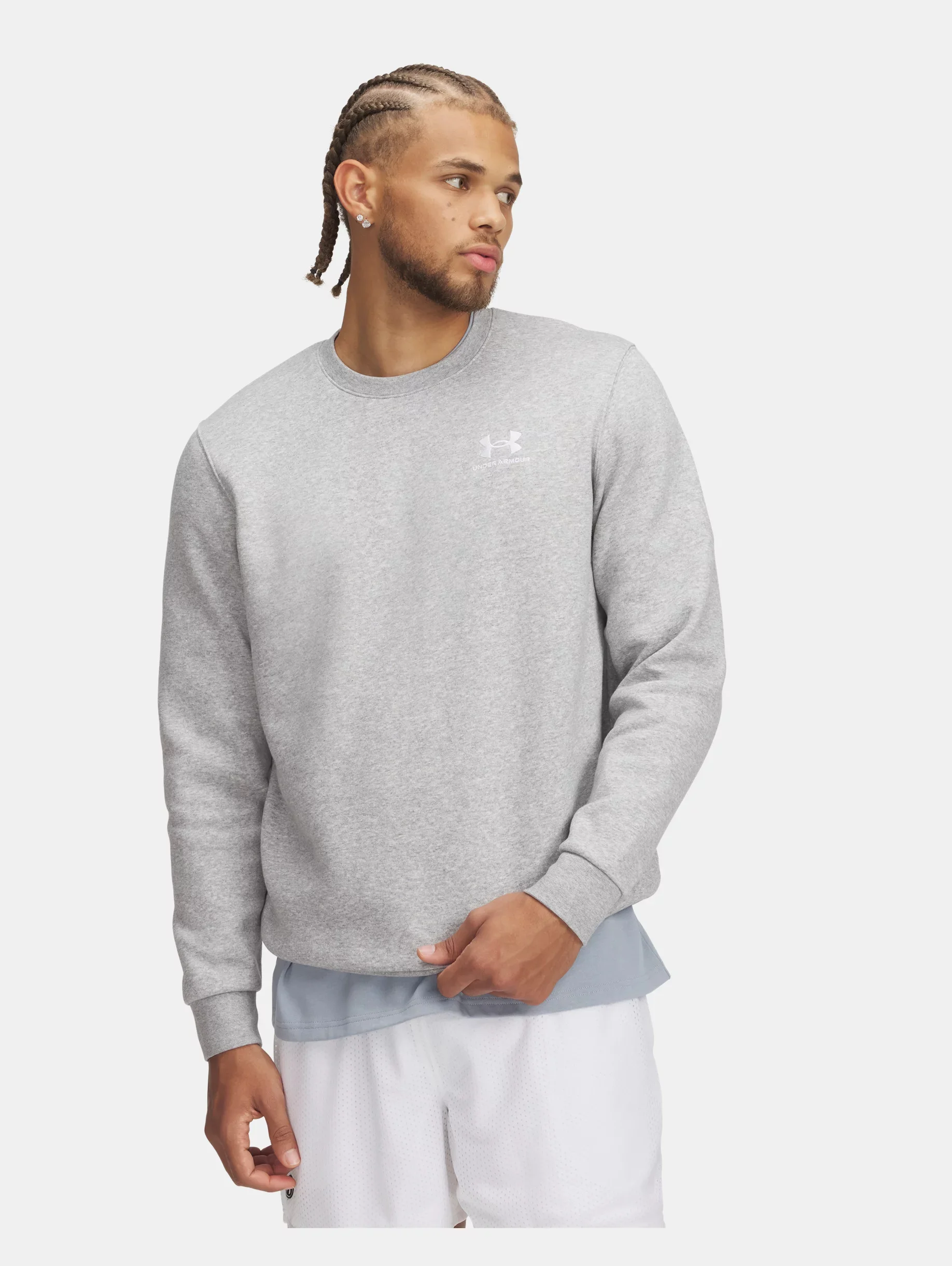 Men's UA Icon Fleece Crew - 1