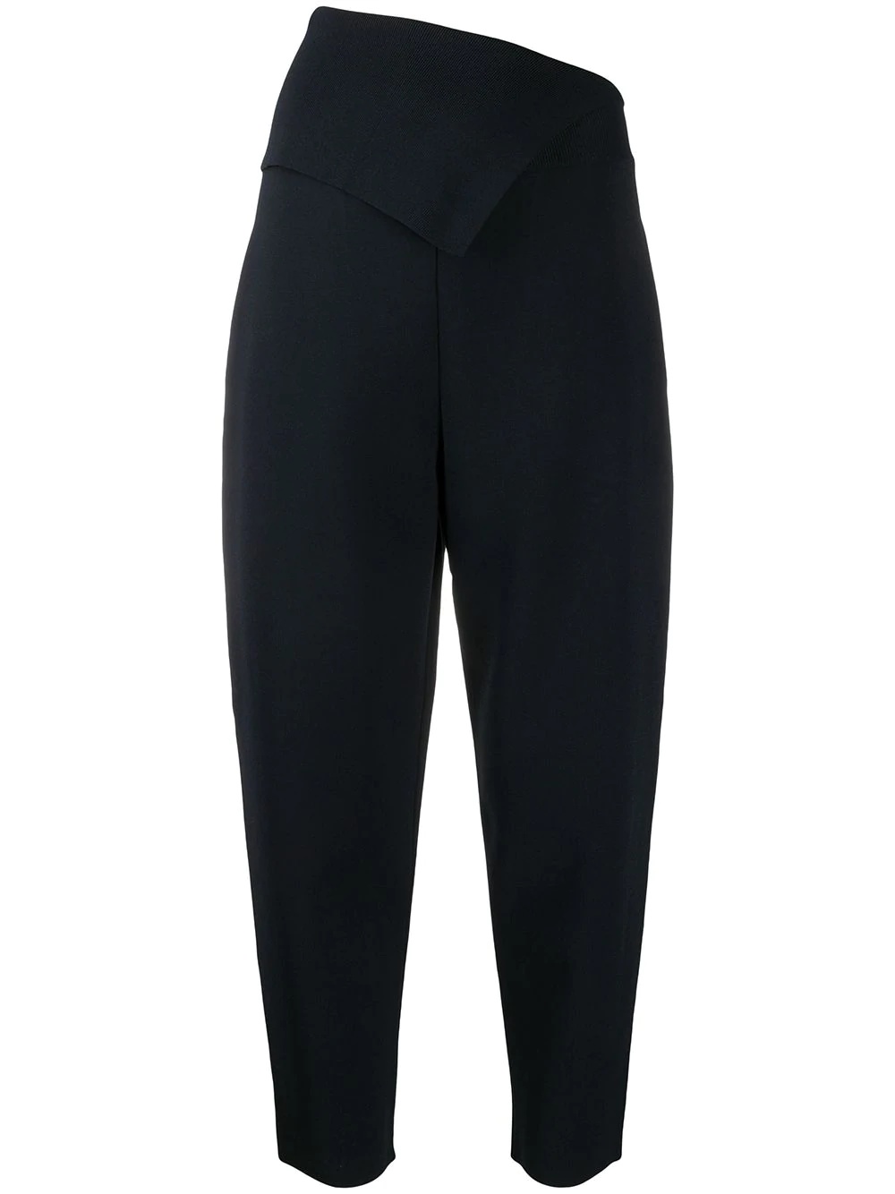 cropped tapered trousers - 1