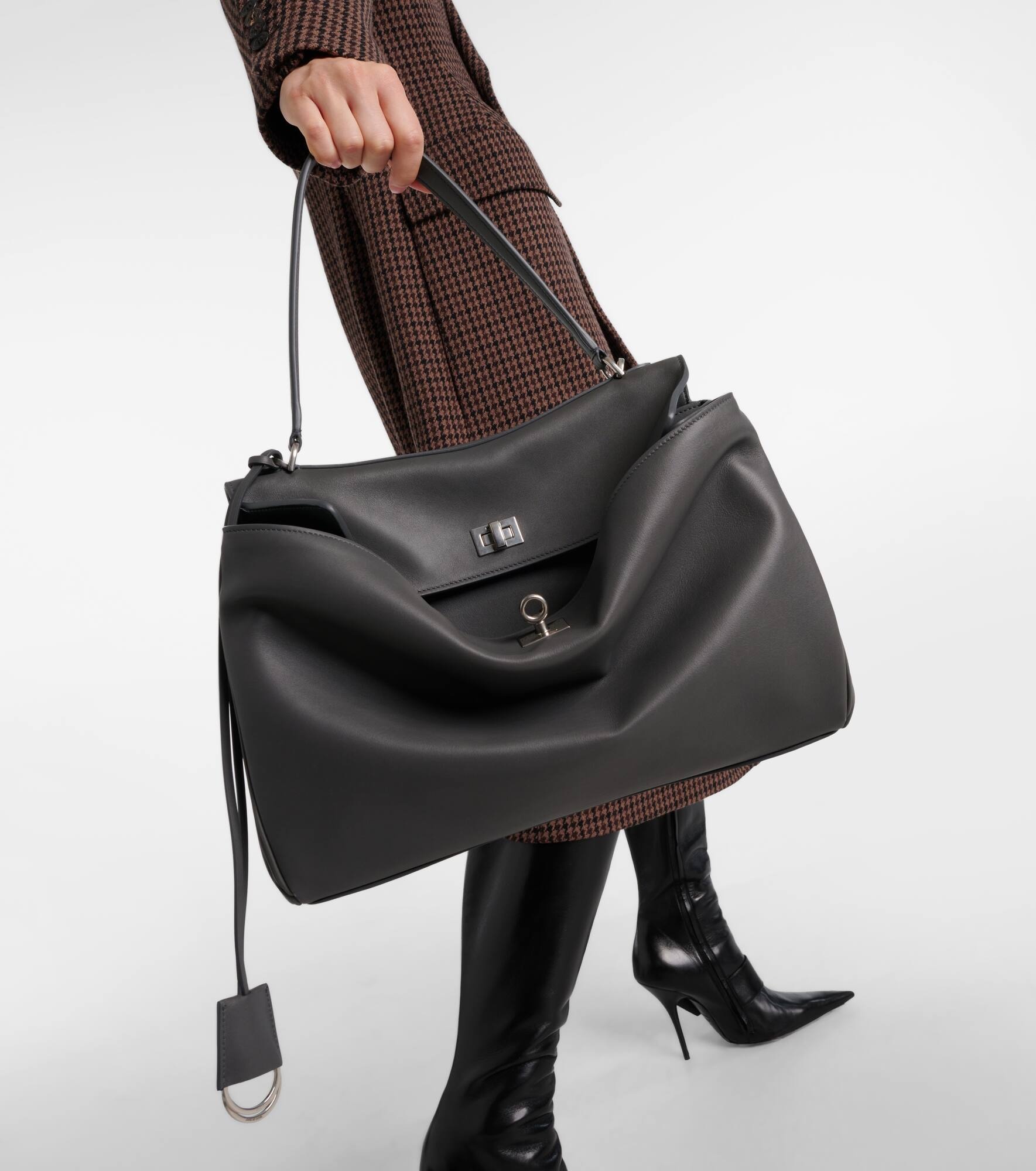 Rodeo Medium leather tote bag - 2