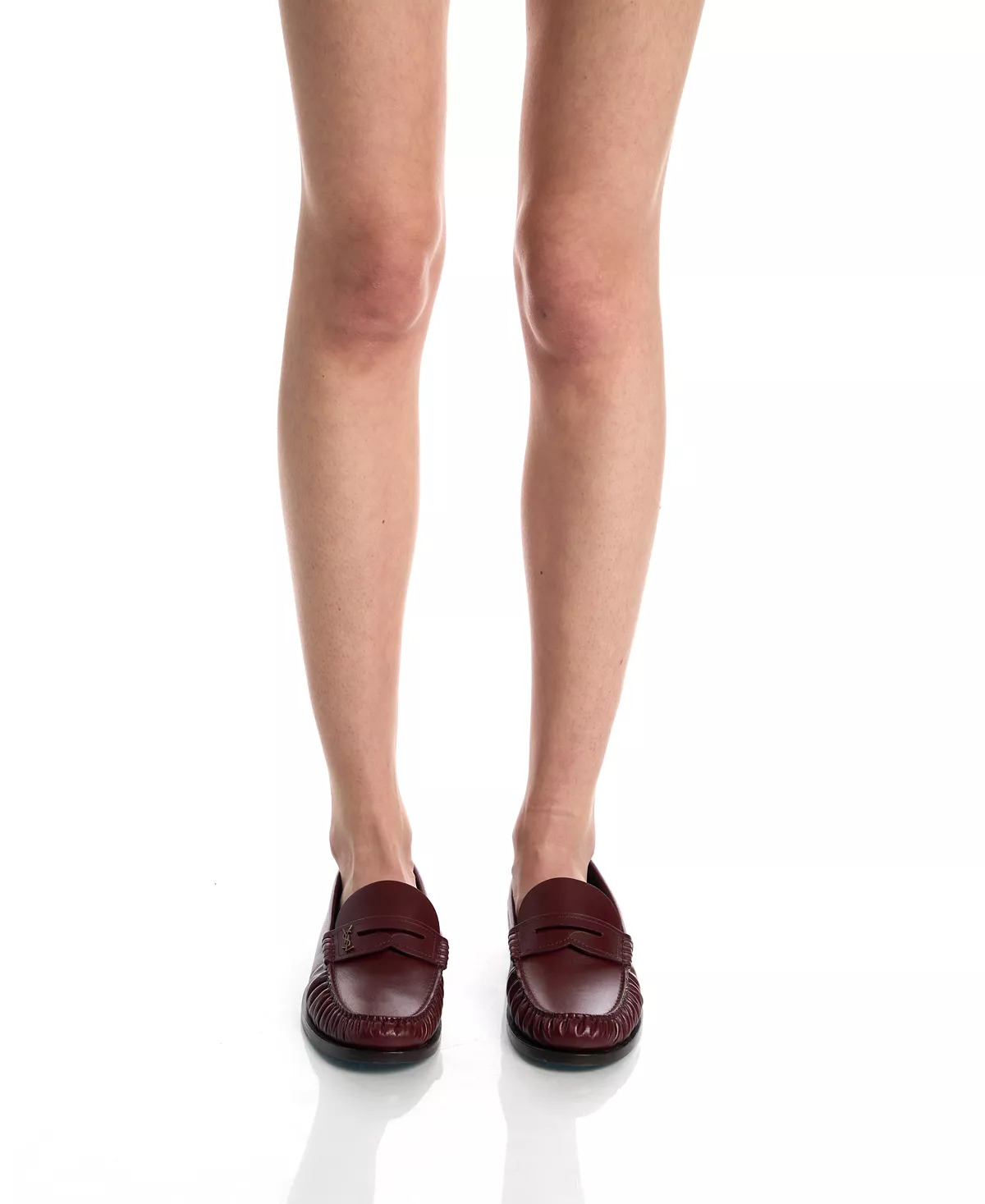 Women's Loafers in Smooth Leather - 4