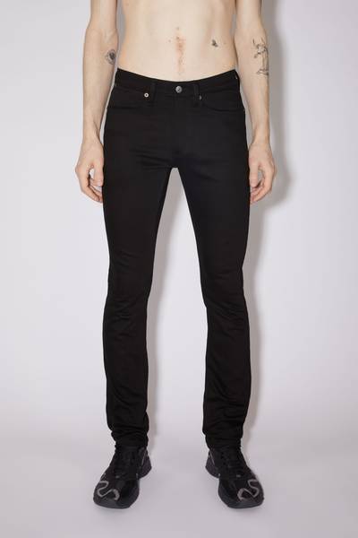 Acne Studios Slim fit jeans - Max - Black / Black outlook