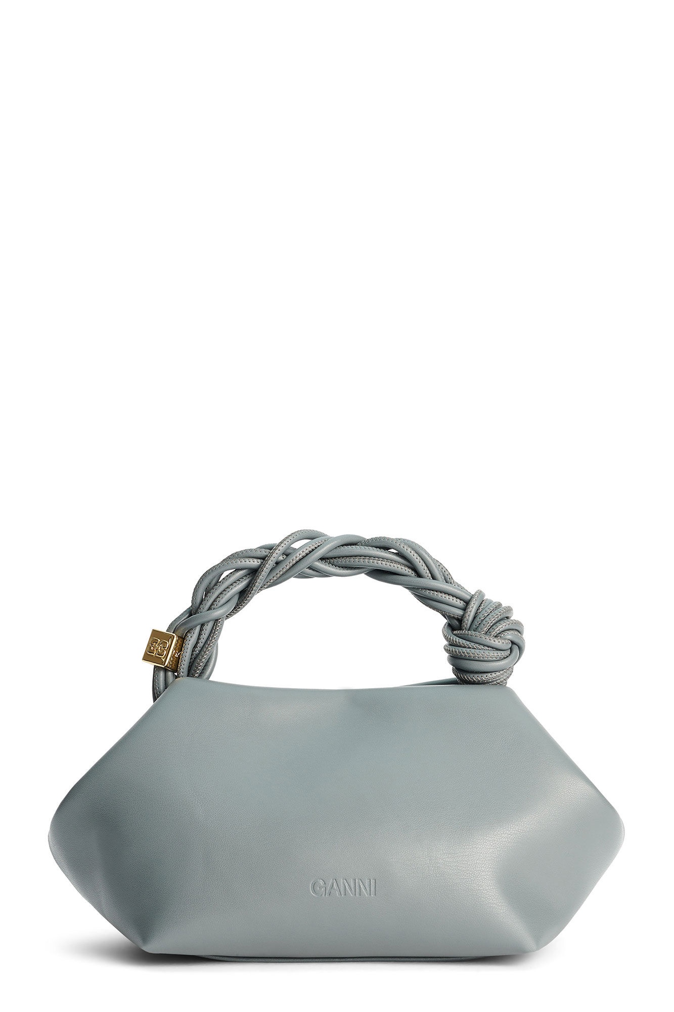 DARK GREY SMALL GANNI BOU BAG - 2