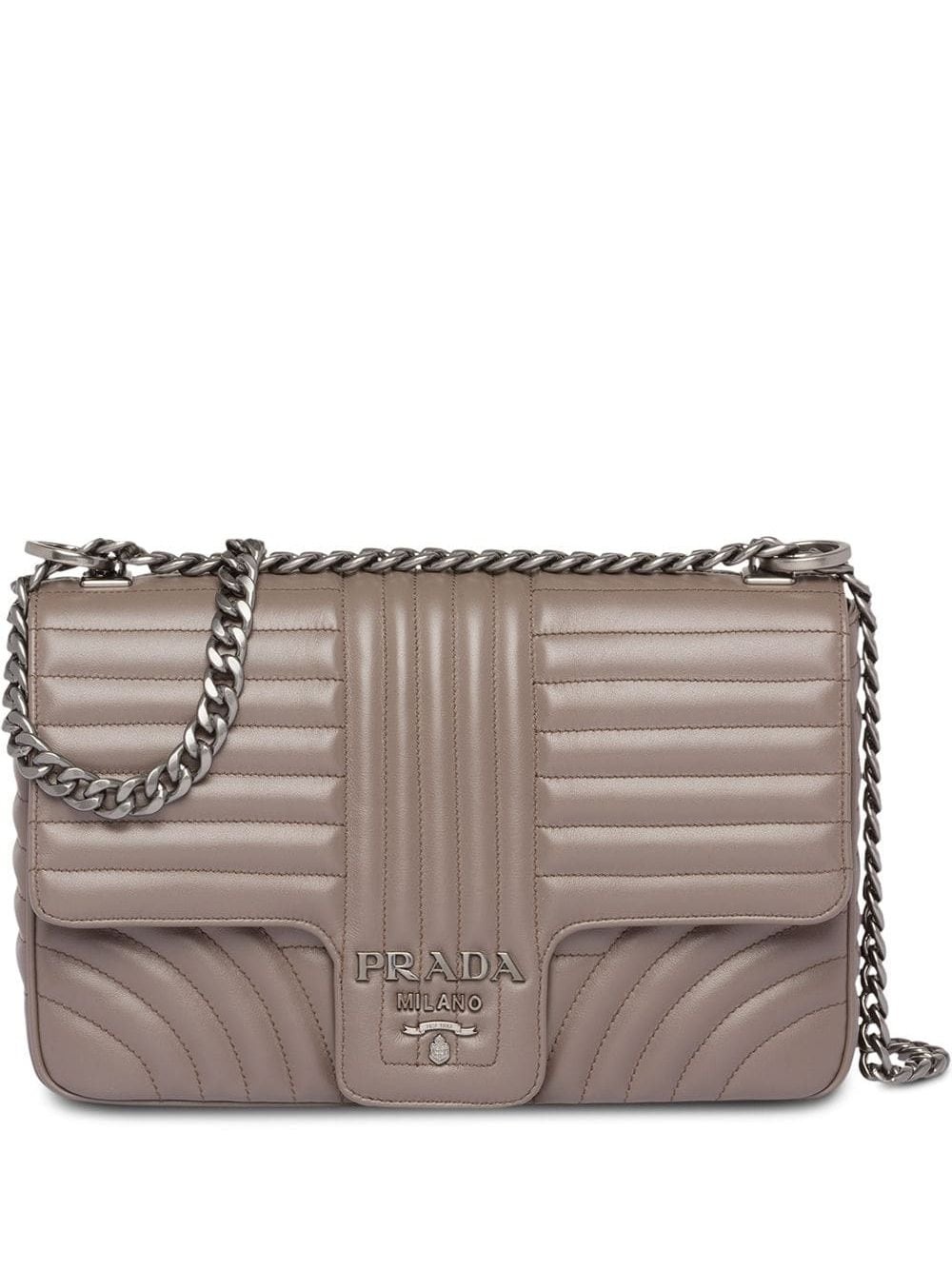 Prada Diagramme leather shoulder bag - 1