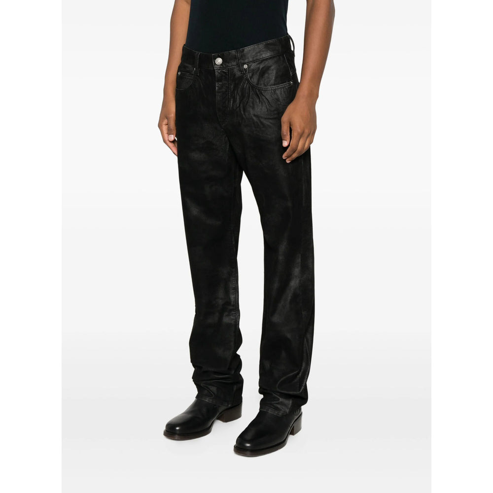 Isabel Marant Black Trousers - Regular & Straight-Leg Trousers Men - 5