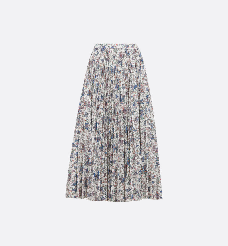 Mid-Length Pleated Skirt 1