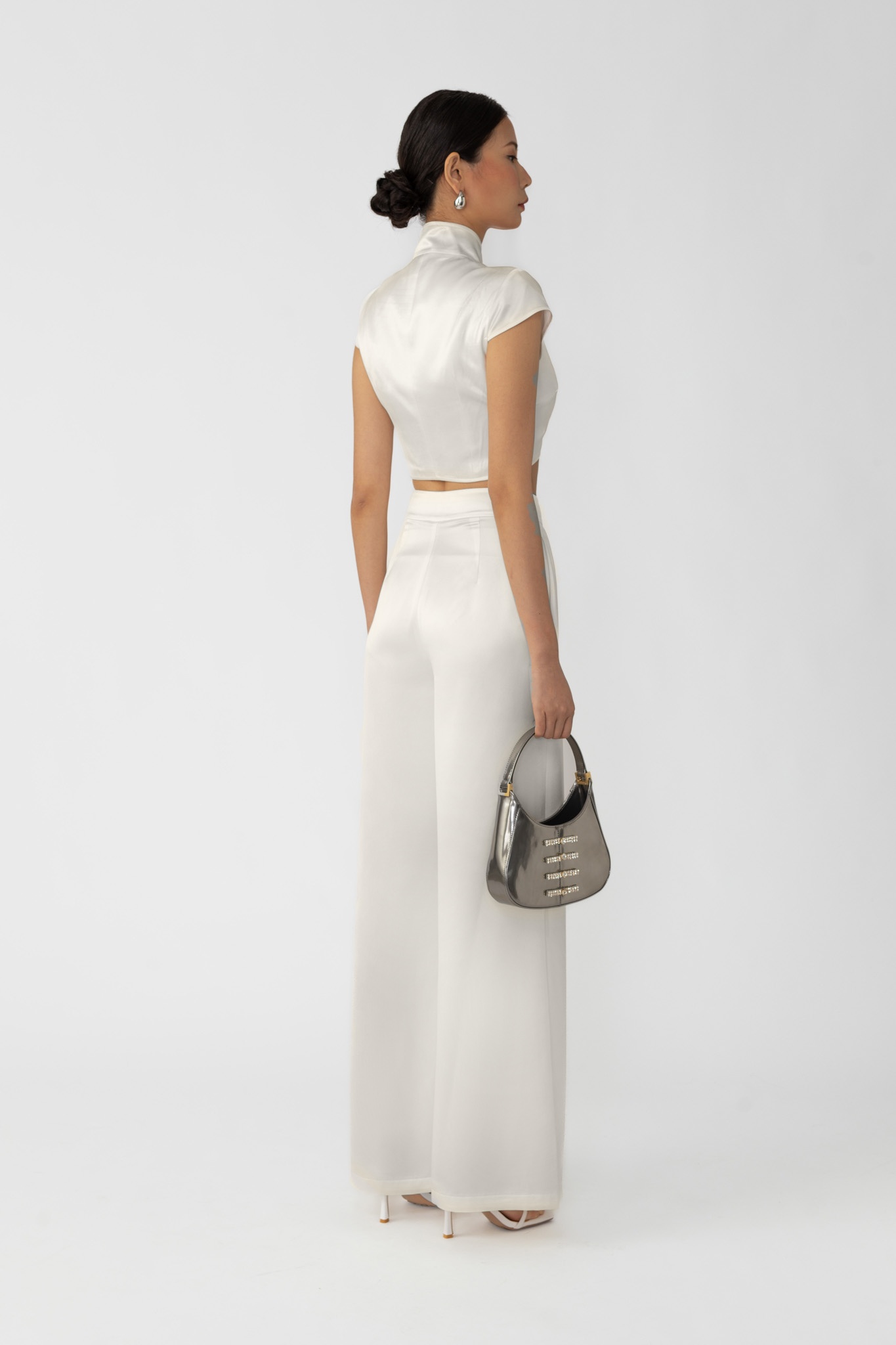 PEGGY SATIN TOP - 4