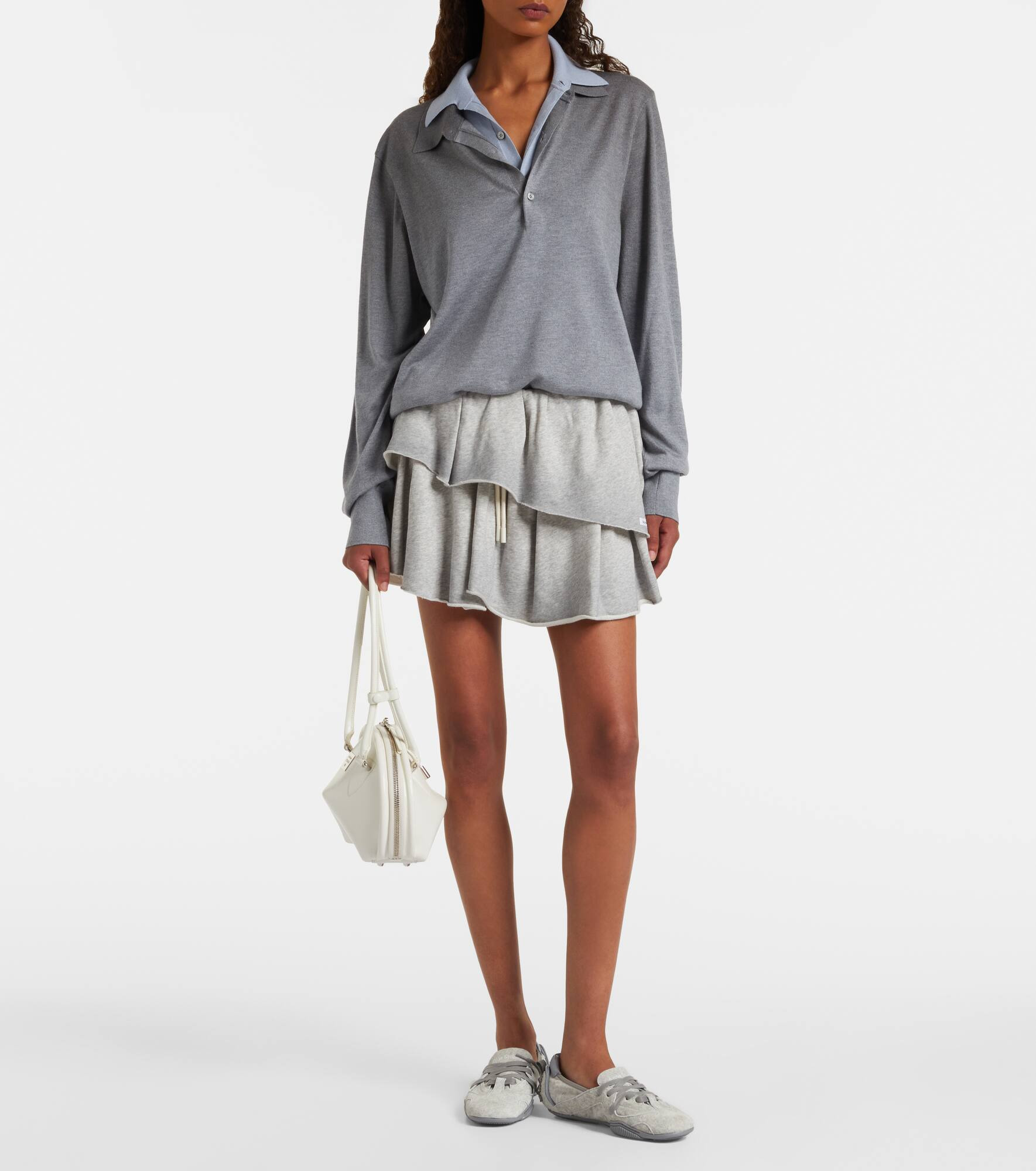 Cotton miniskirt - 2