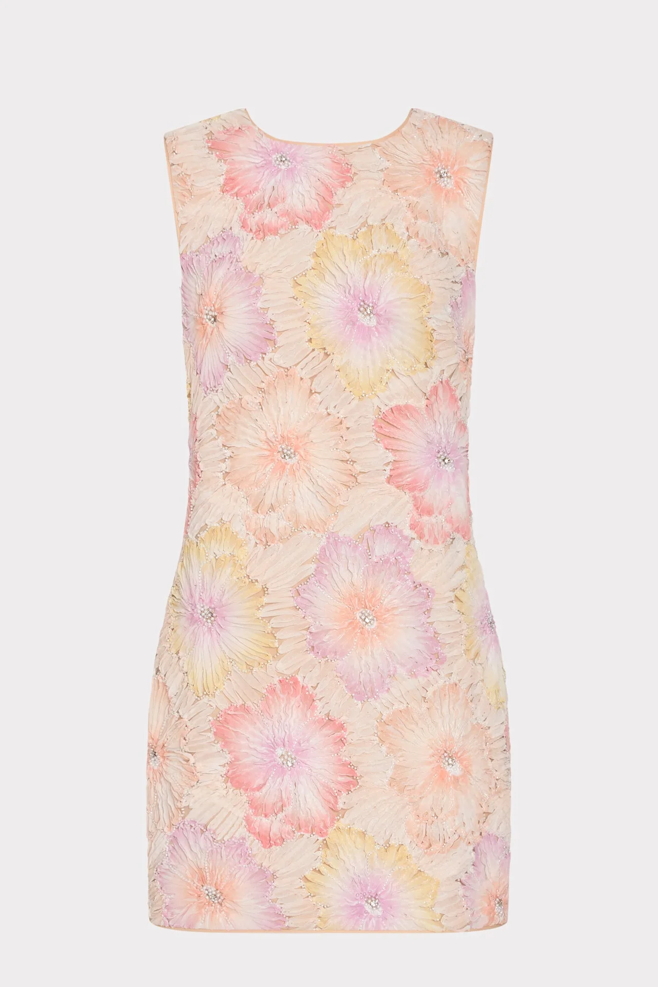 Ivette Floral Embroidered Dress - 1