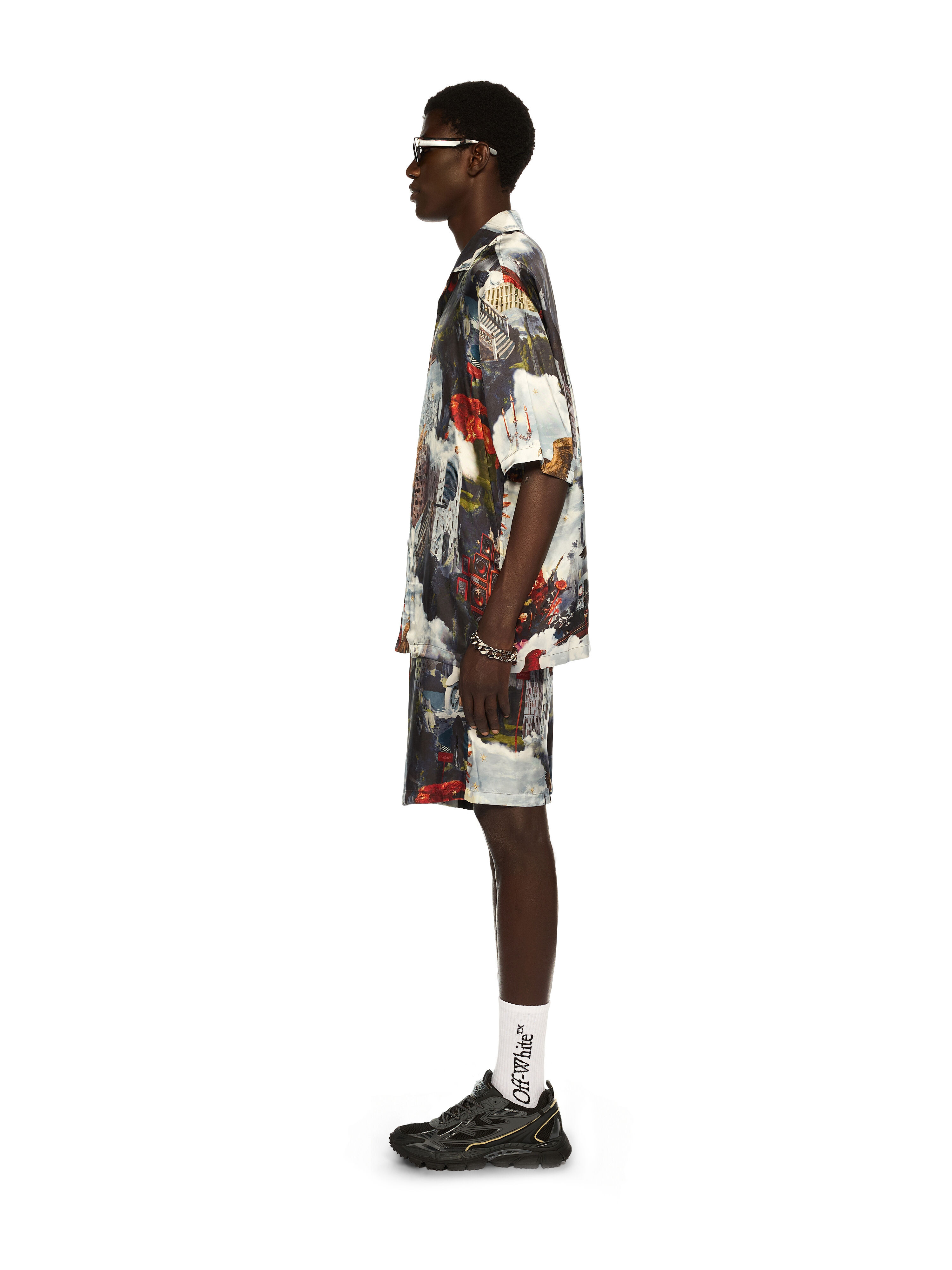 World Paint Viscose Bowling Shirt - 3