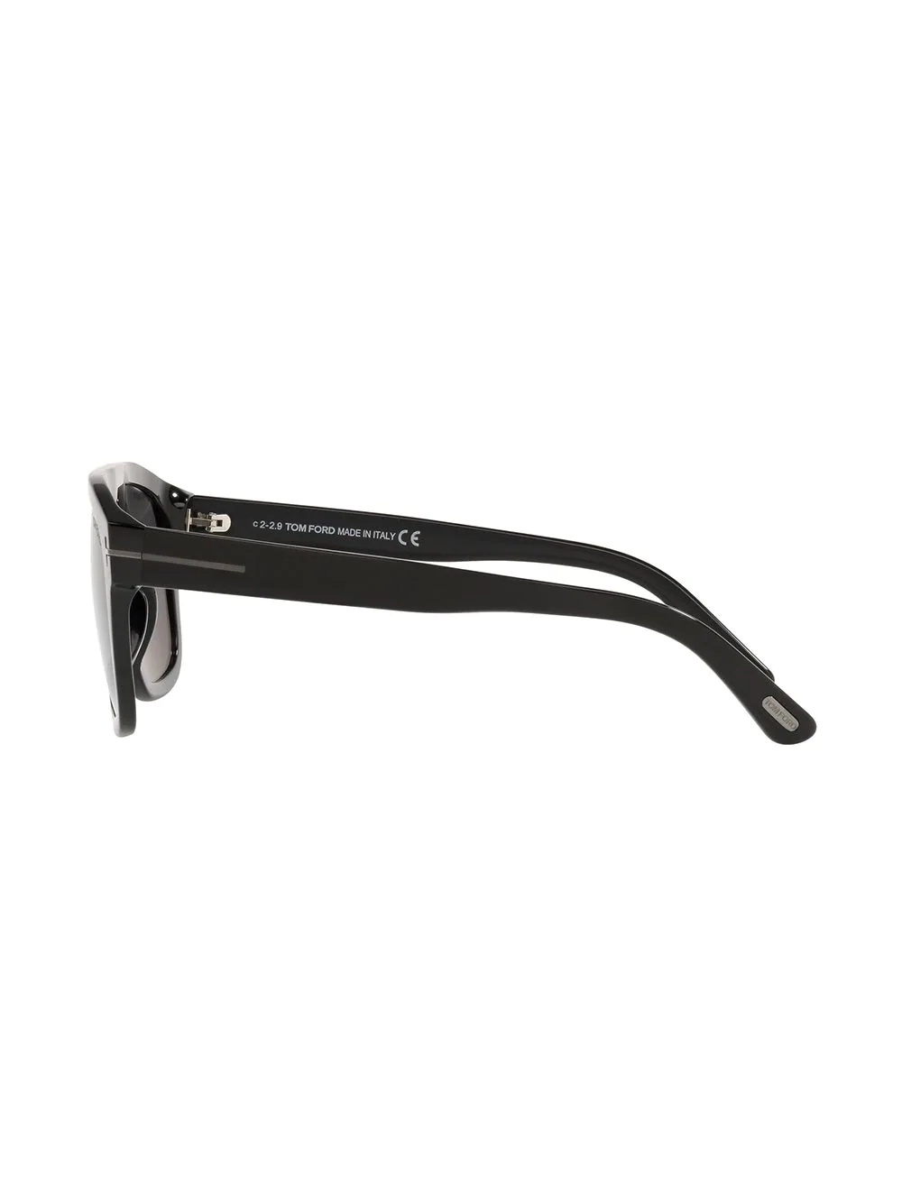 oversize-frame tinted sunglasses - 3