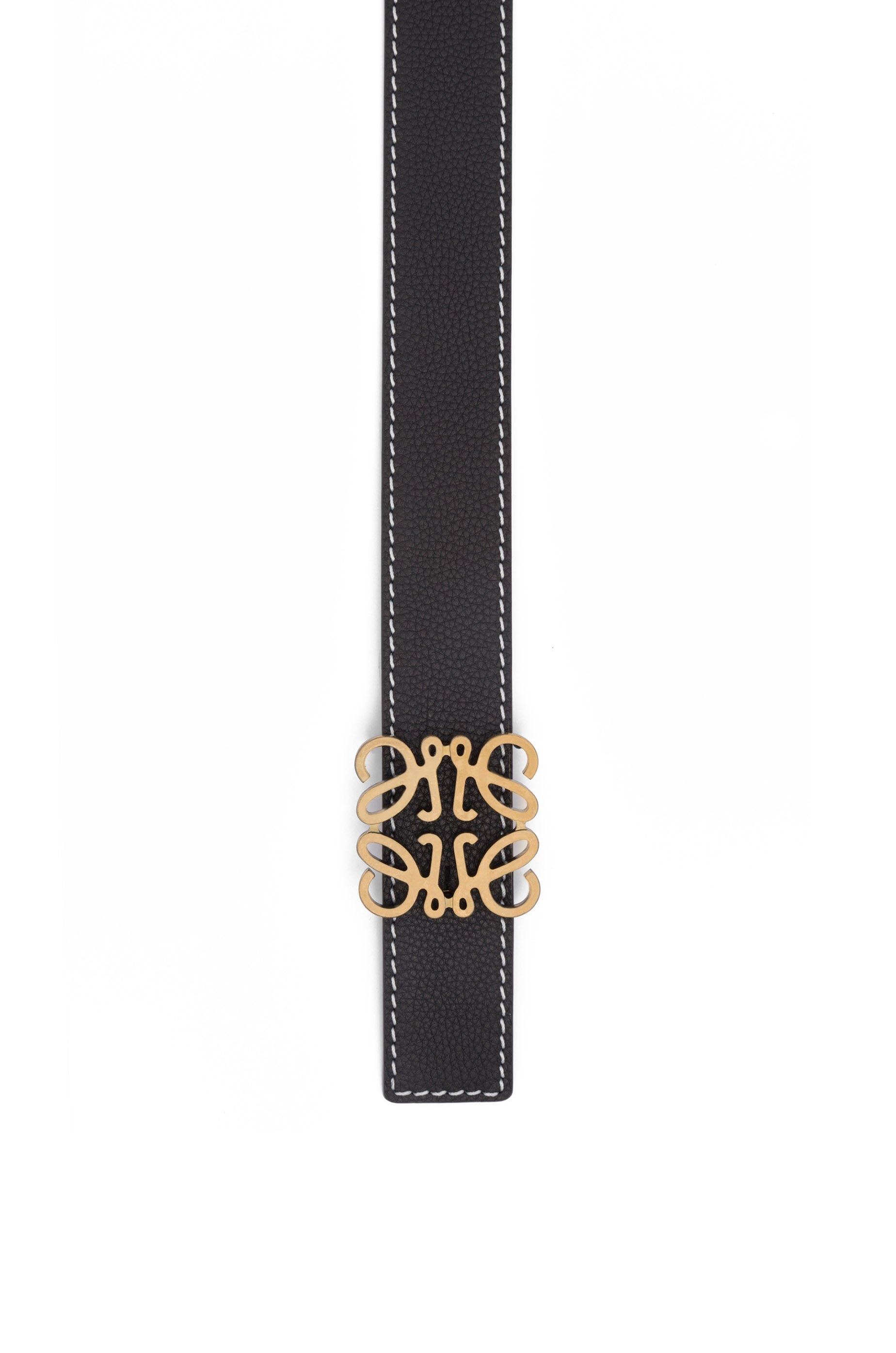 Anagram belt in soft grained calfskin - 3