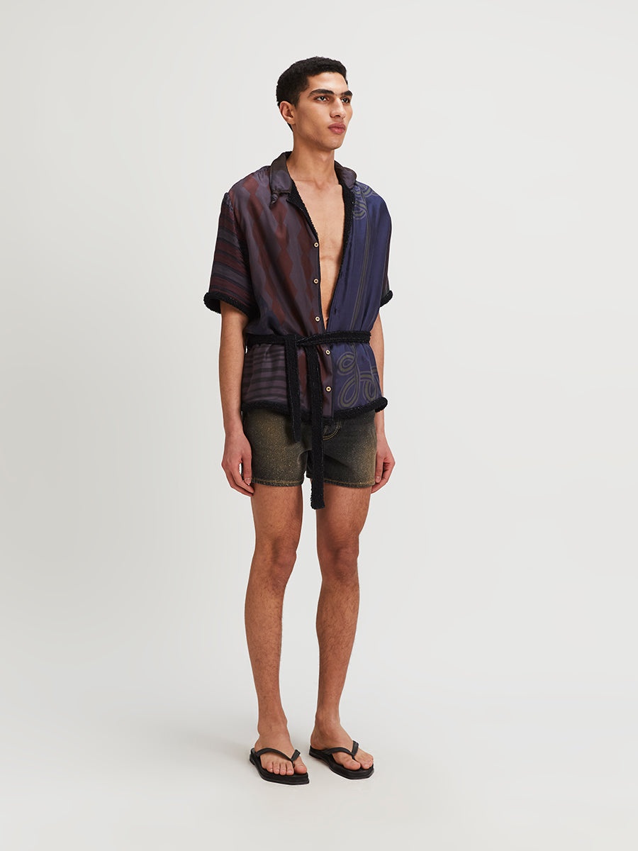 Magliano | Fuori-Acqua Short Sleeve Shirt Dark - 3