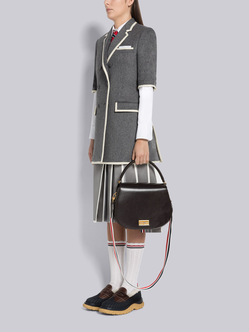 Smooth Calf Leather Loafer Duck Shoe 6