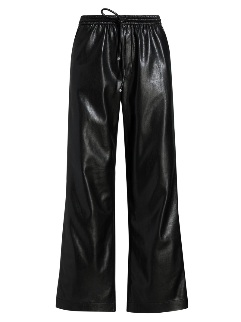 Women's Wardrobe Calie Faux-Leather Pants - Black 1