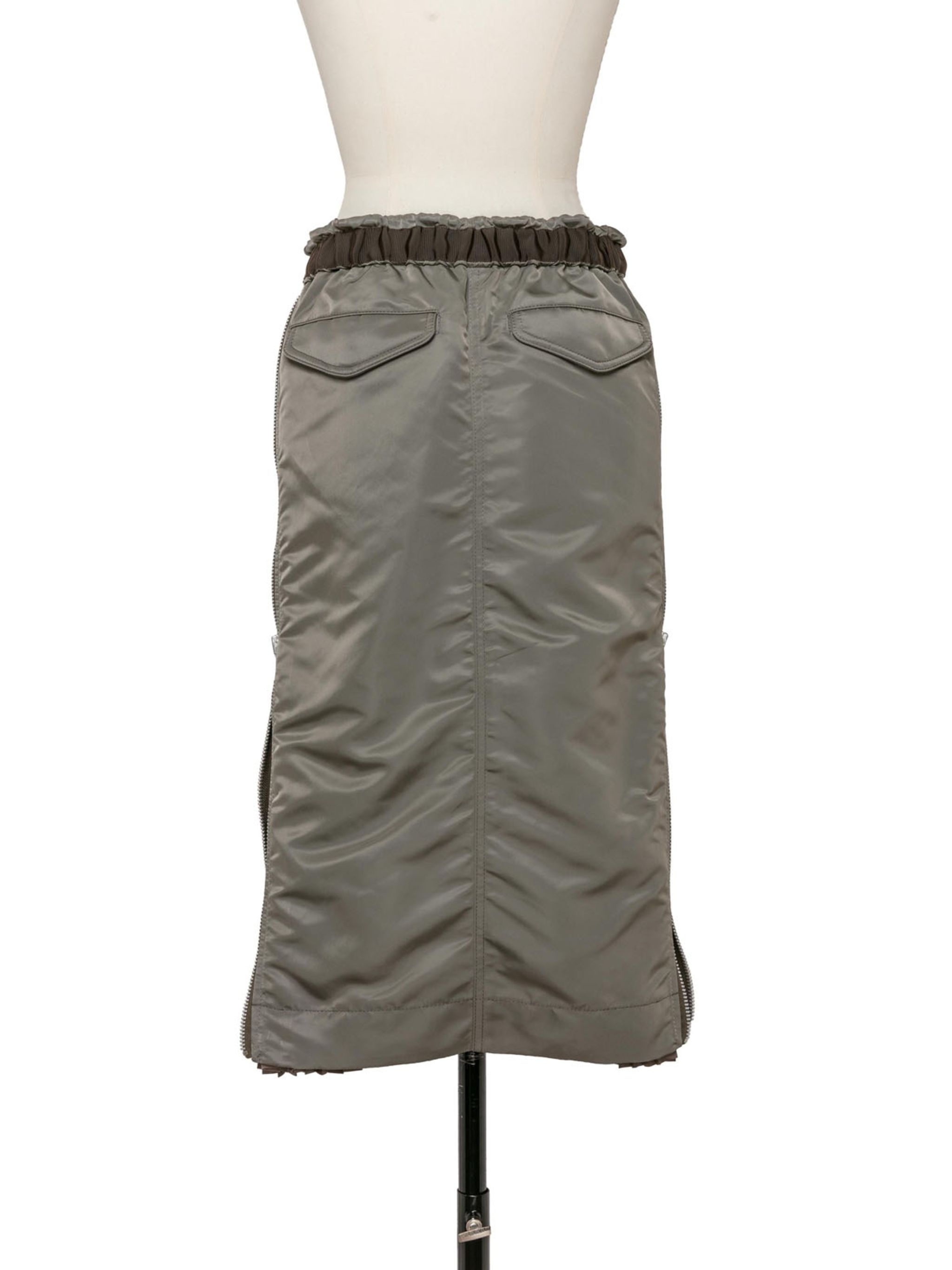Nylon Twill Skirt - 5