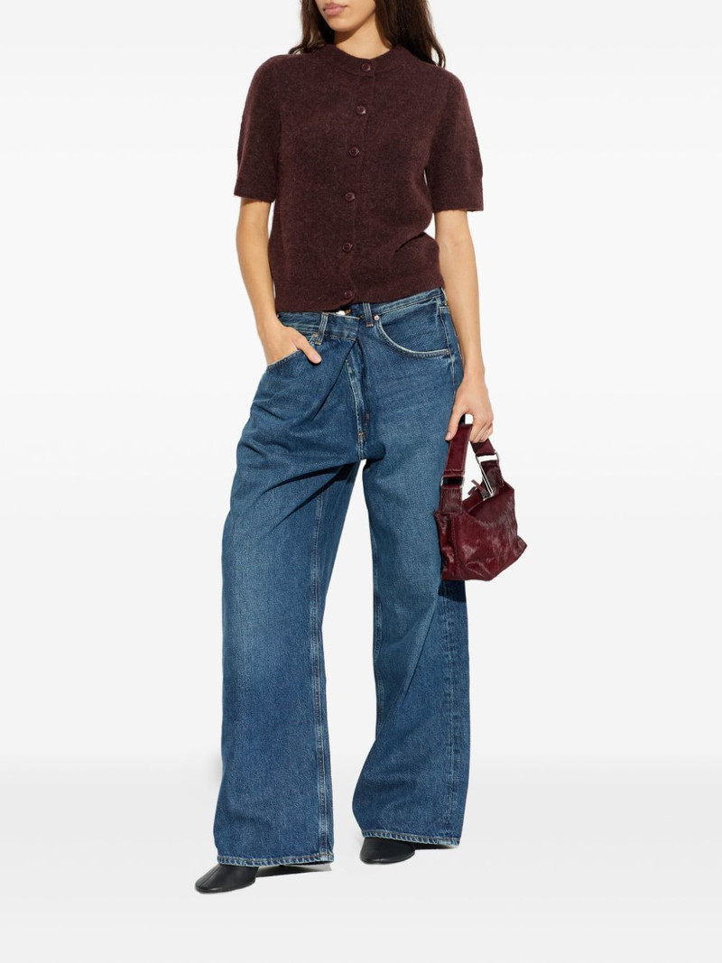 SAMSØE SAMSØE button-fastening short-sleeved cardigan outlook