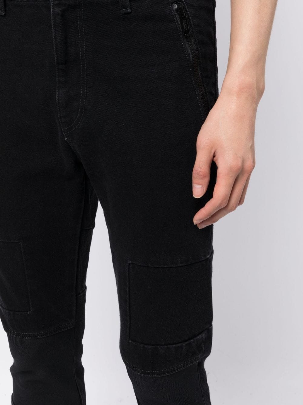 mid-rise slim-cut jeans - 5