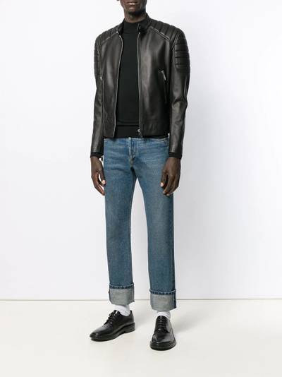 Sandro zipped biker jacket outlook