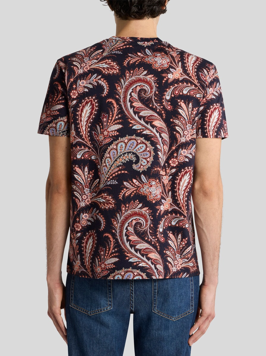 FLORAL PAISLEY T-SHIRT - 4