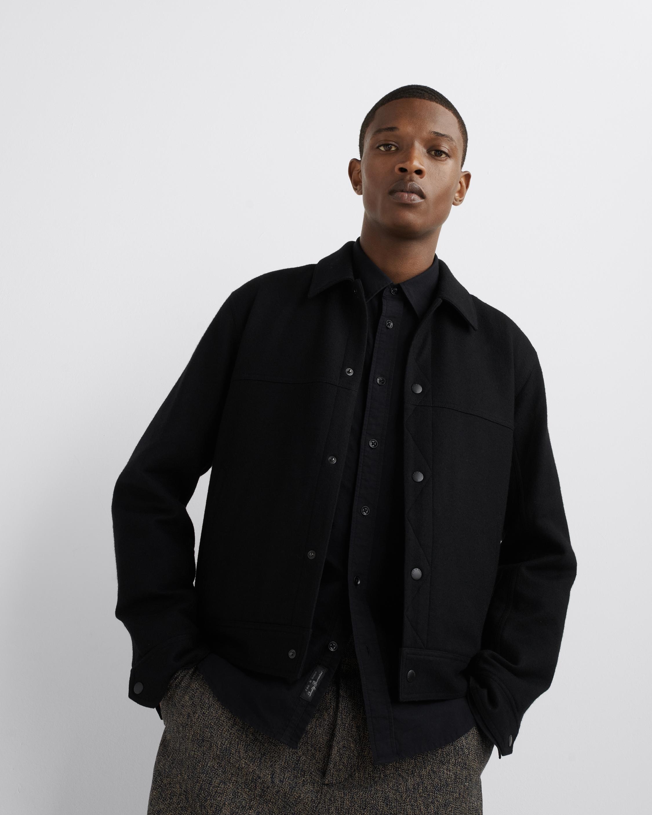 Owen Japanese Wool Trucker Jacket
Relaxed Fit - 2