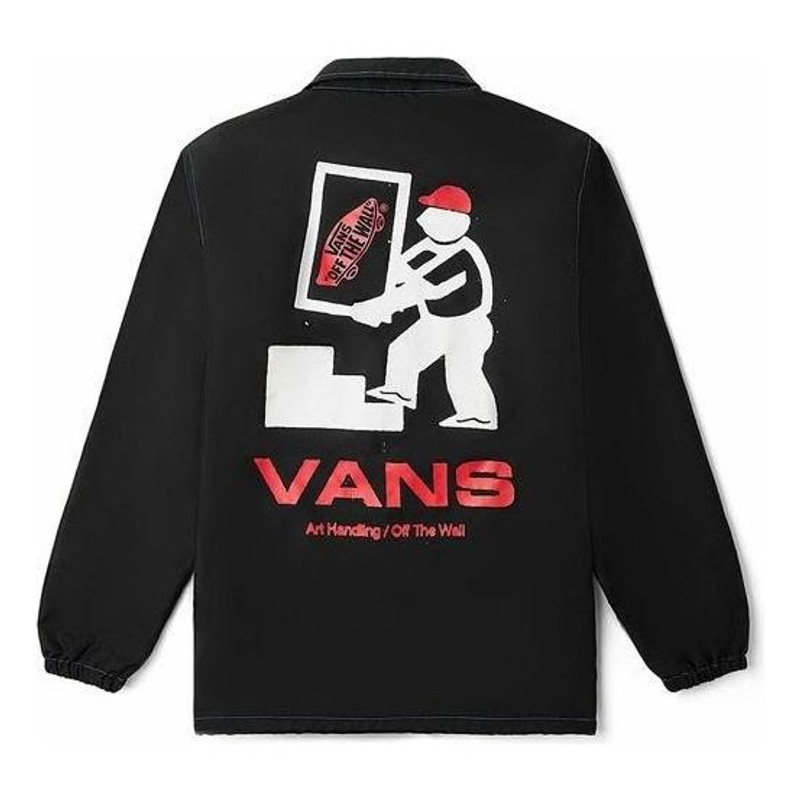 Vans Vans x Kazuki Hoodie 'Black White Red' VN0A5H6KDNV outlook