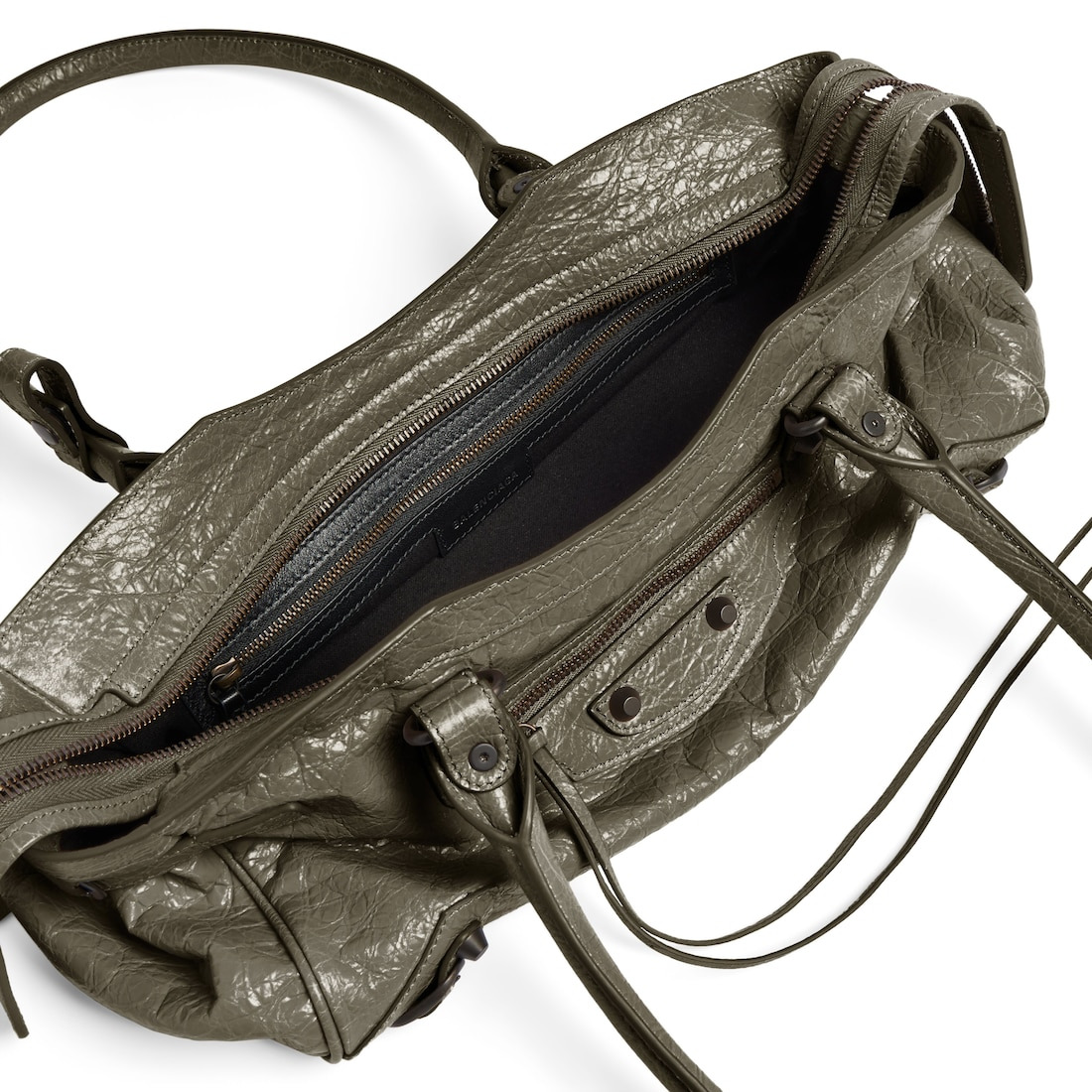 Women's Le City Bag East-west in Army Green - 4
