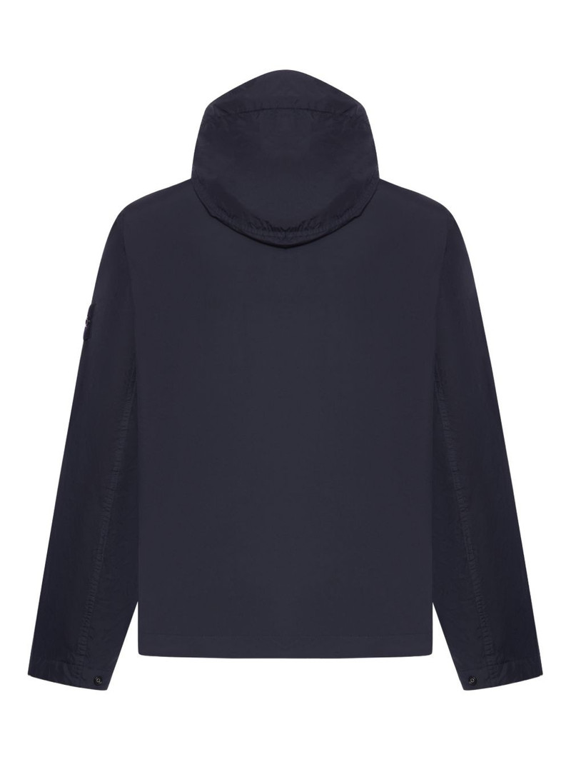 Stone Island hooded logo compass jacket outlook