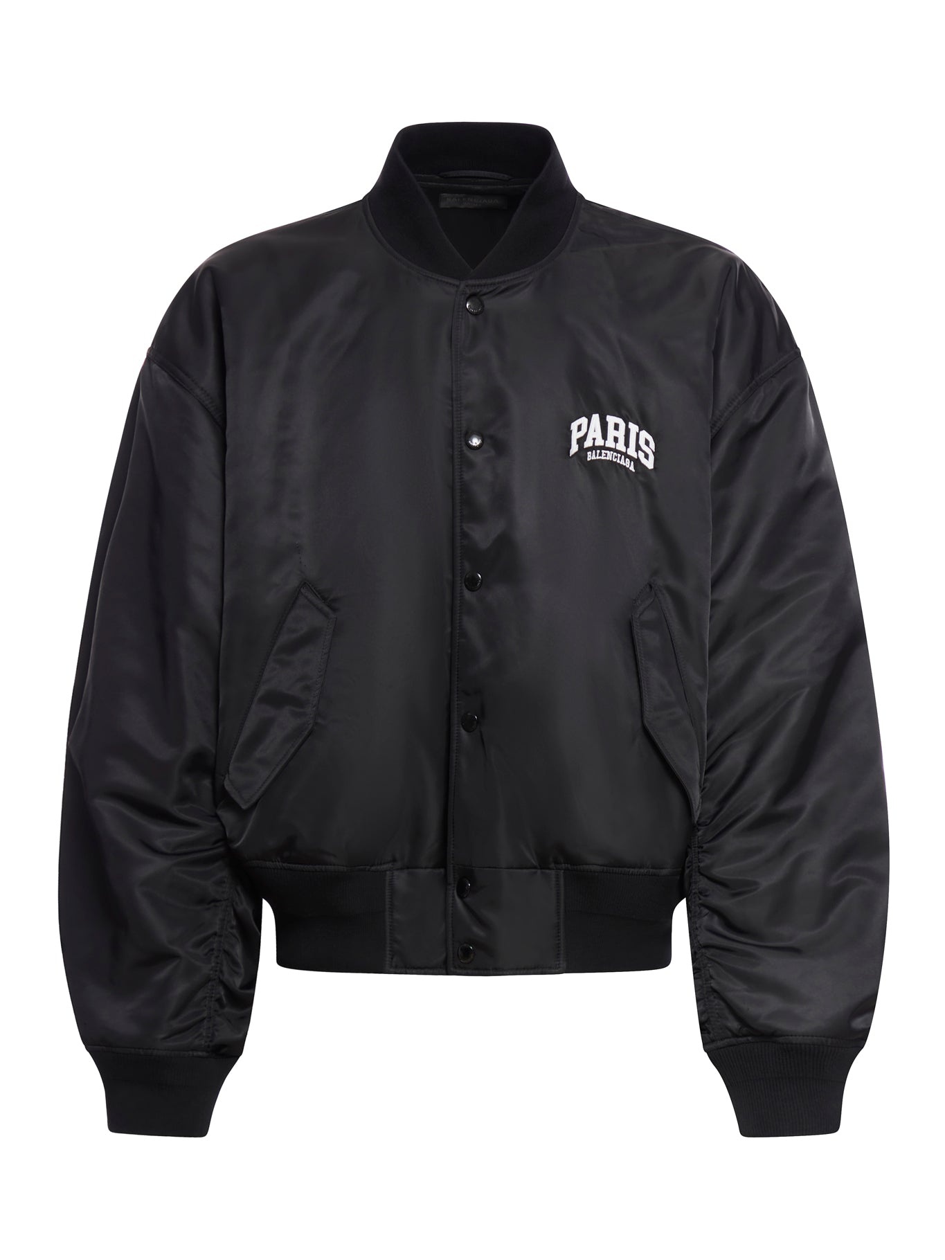 Varsity Jacket Balenciaga Nylon Logo Jacket WMNS) Balenciaga