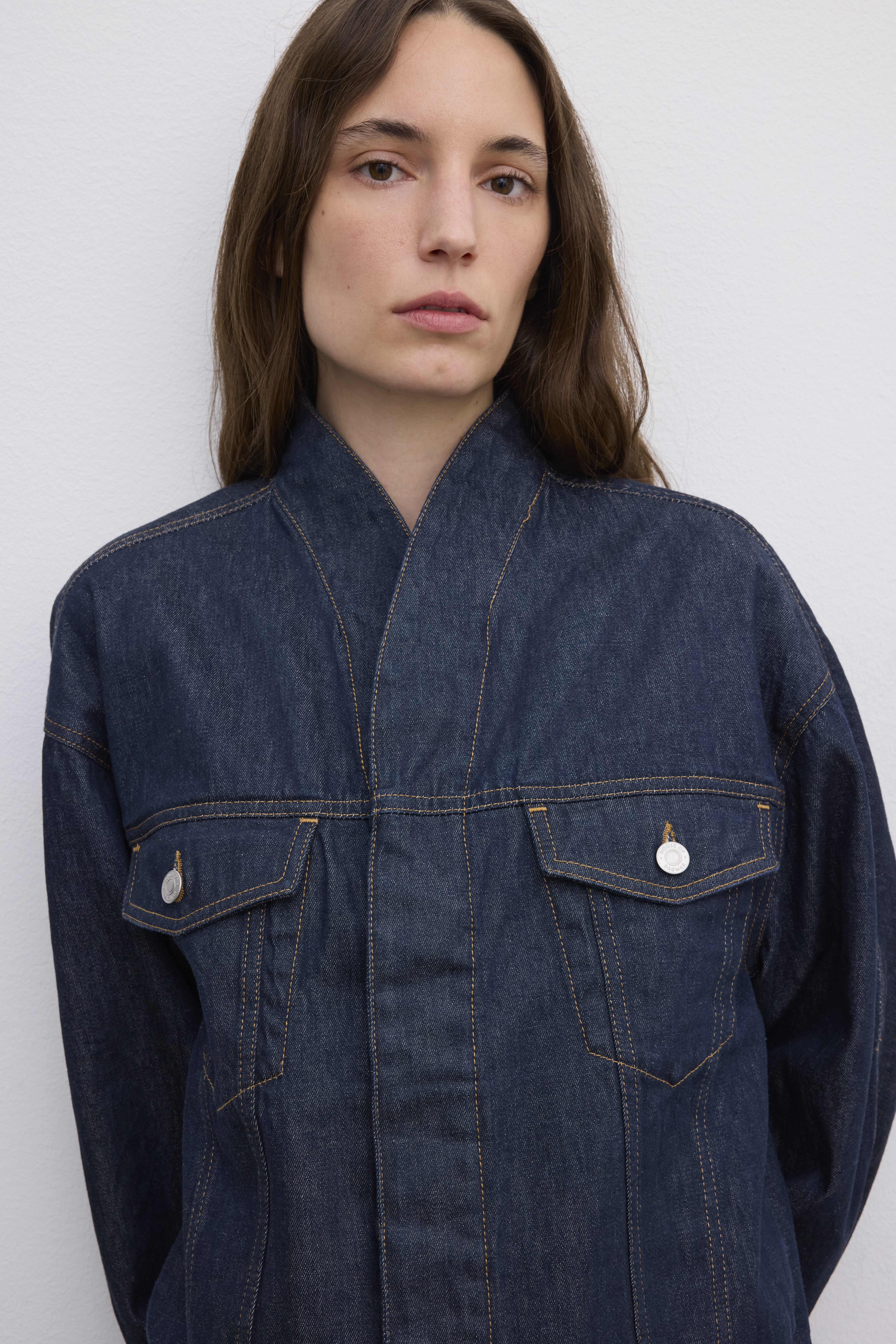 Short denim jacket - 3