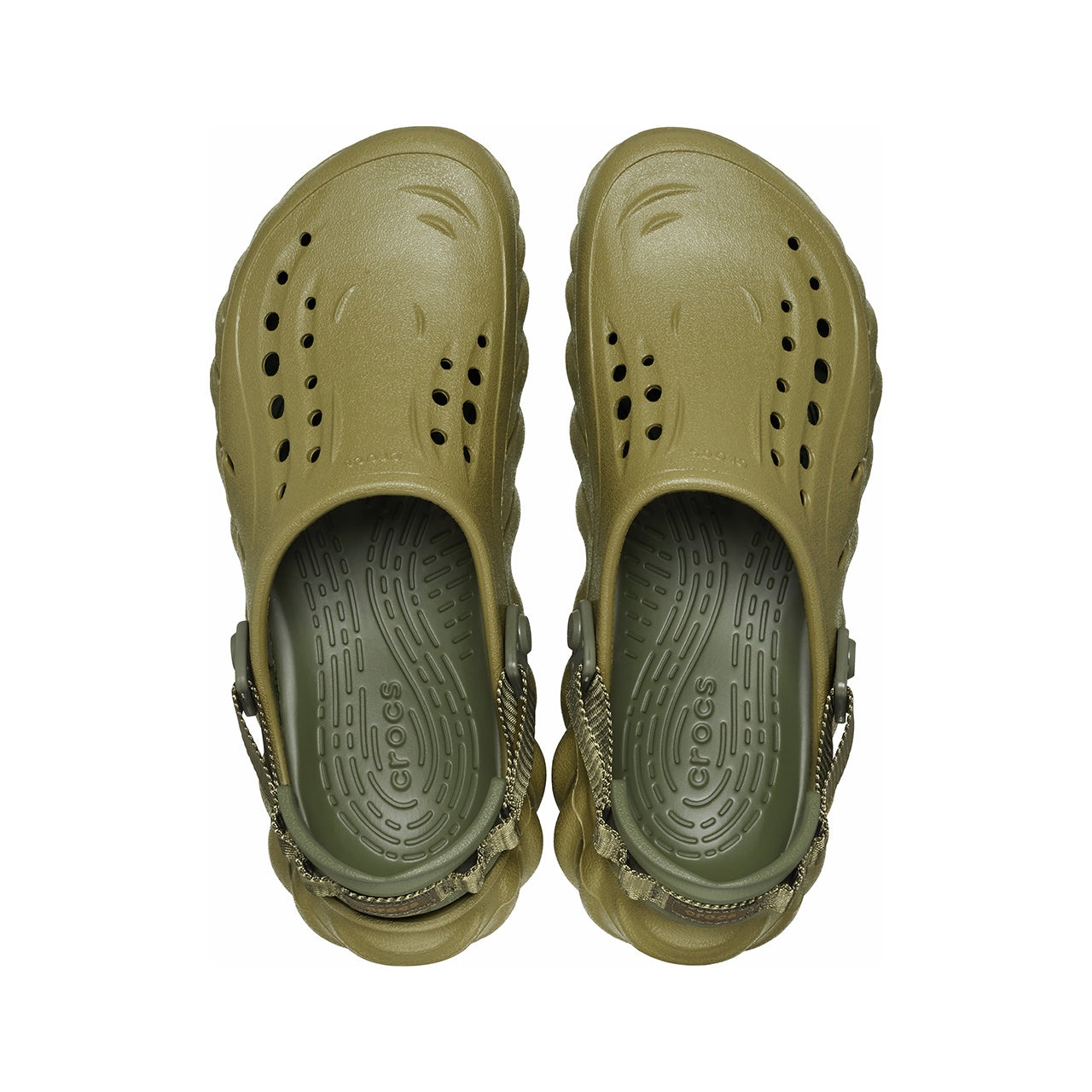 Crocs Echo Clogs 'Olive Green' 207937-3UA - 4