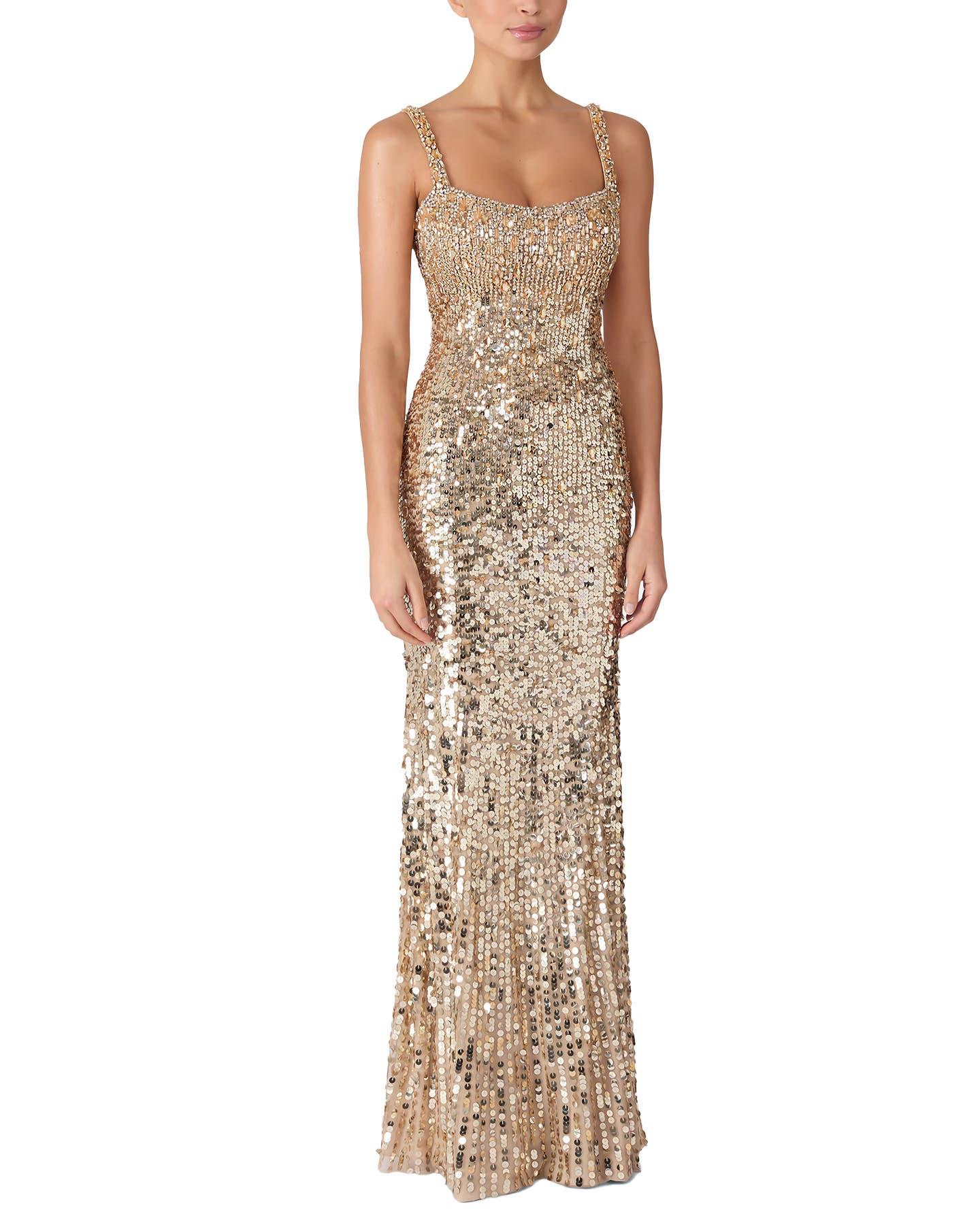 Jenny Packham Mirabeau Sequin-Embellished Dress in Cashmere at Nordstrom - 2