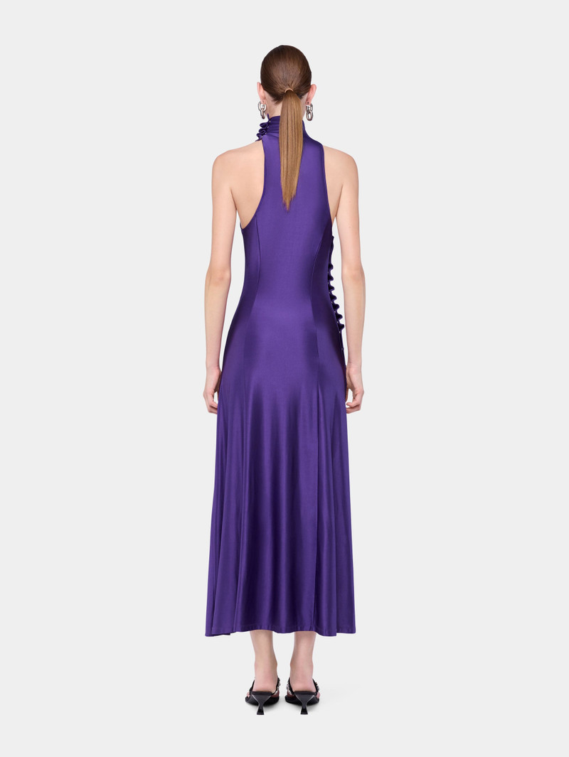 MIDI DRAPED JERSEY DRESS 4