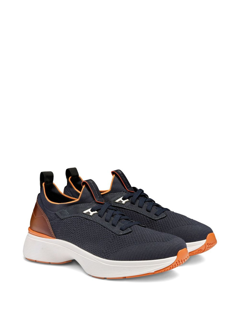 Santoni lace-up sneakers outlook