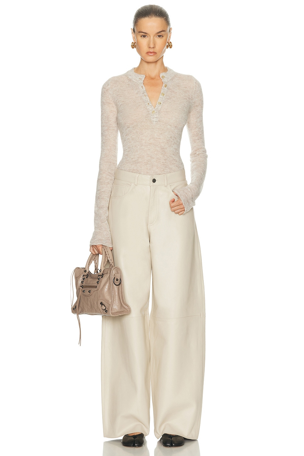 Bethany Leather Pant - 5
