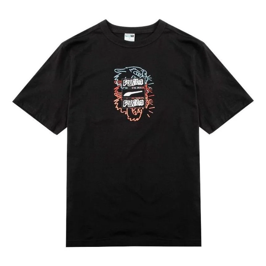PUMA BTL Graphic T-Shirt 'Black' 535411-01 - 1