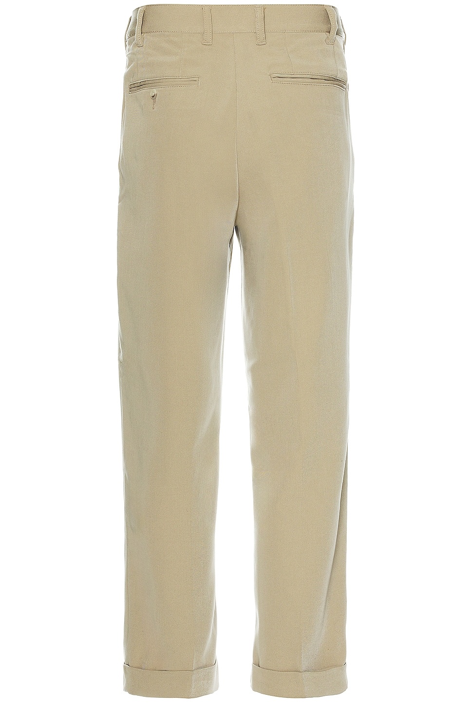 2 Pleats Trousers Pe Twill - 2