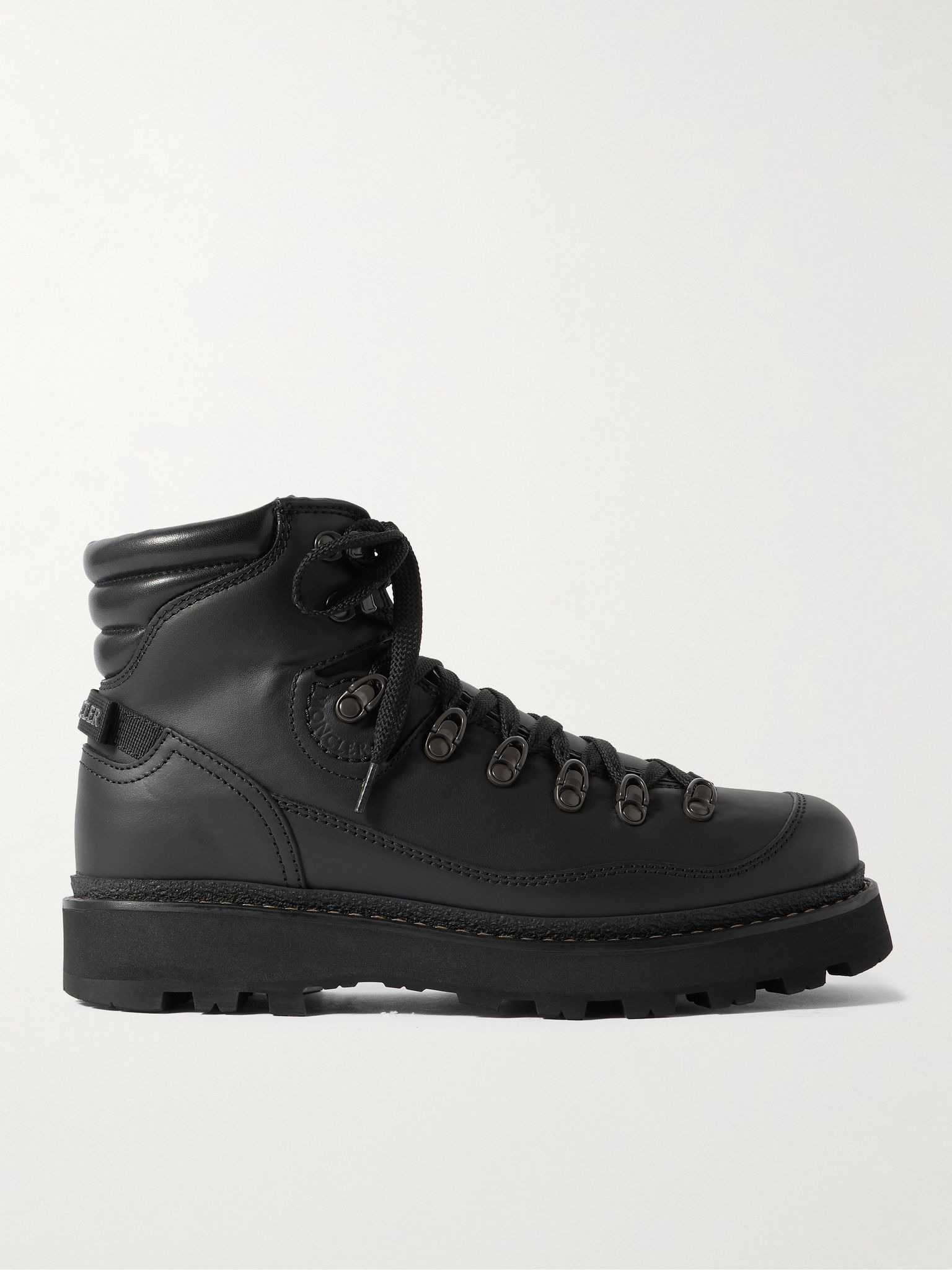 Peka Trek Leather Hiking Boots Black - 1