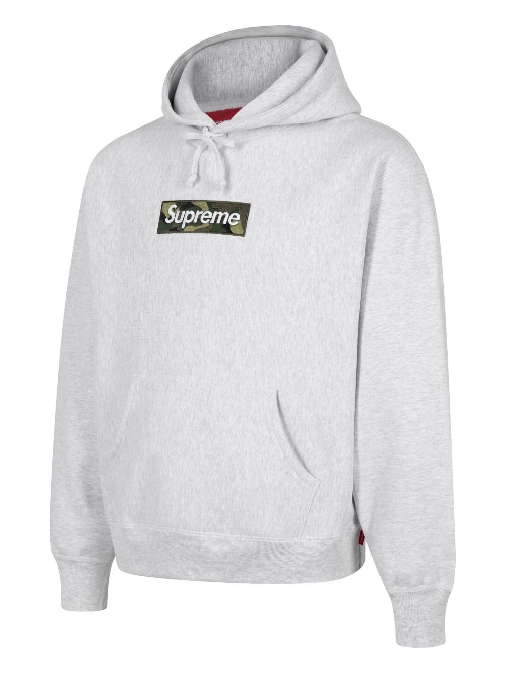 Box Logo cotton hoodie - 3