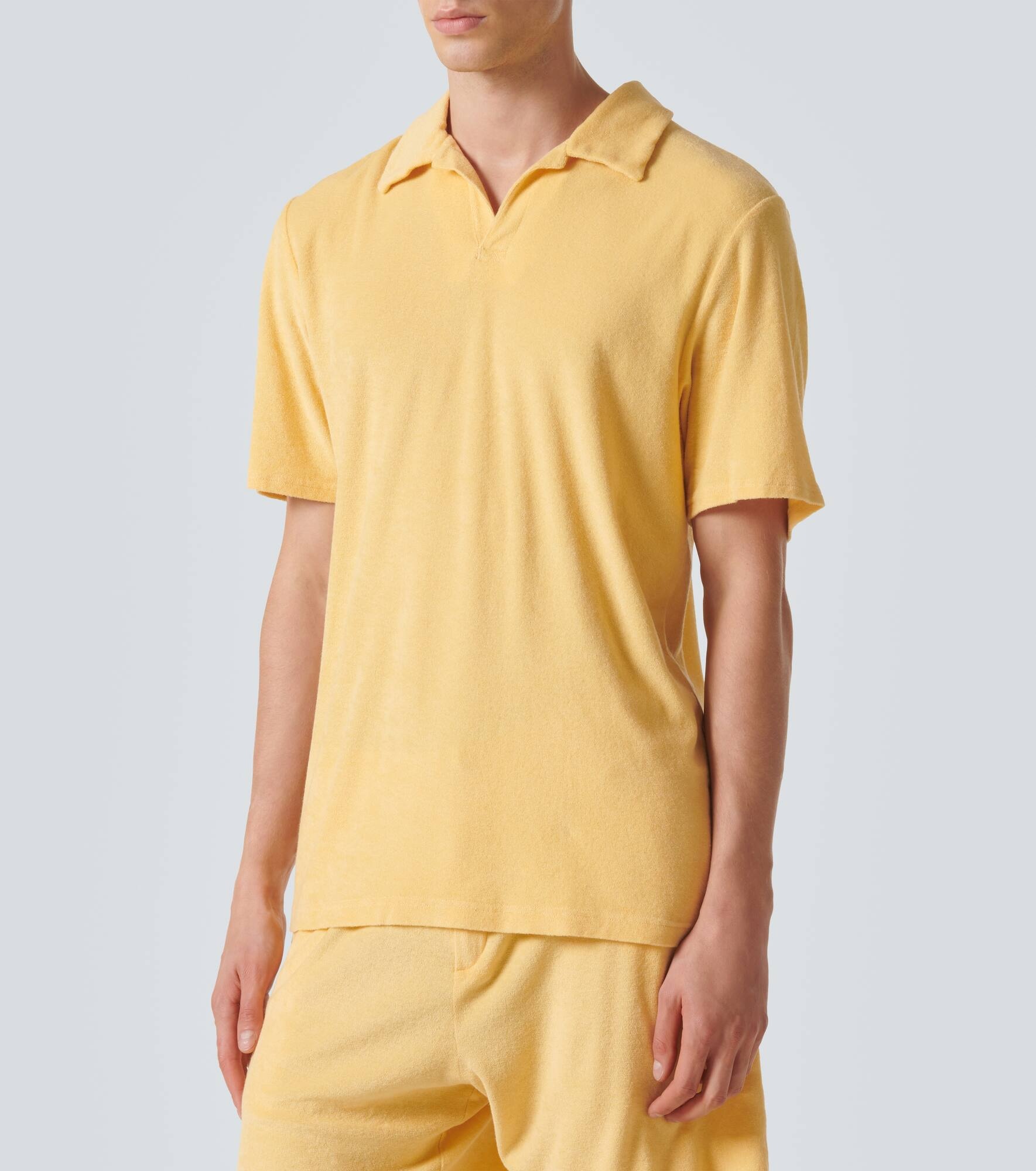 Faustino cotton terry polo shirt - 3