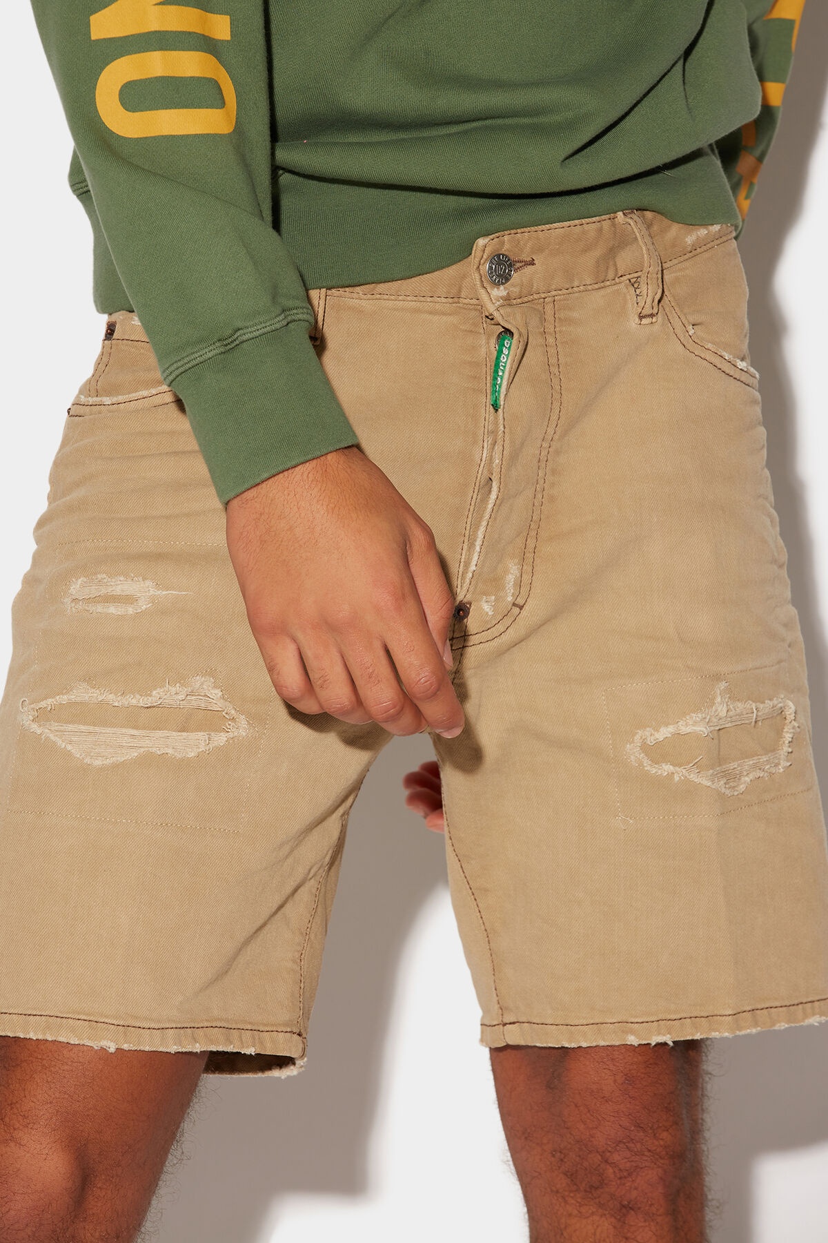 ORGANIC COTTON MARINE SHORTS - 3