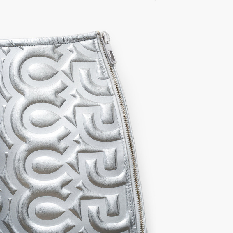 THE PUFFY LEATHER MINI SKIRT 6