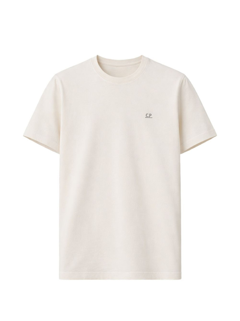 goggle-print short-sleeve T-shirt 1