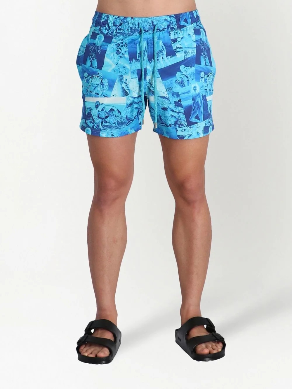 graphic-print swimming shorts - 3