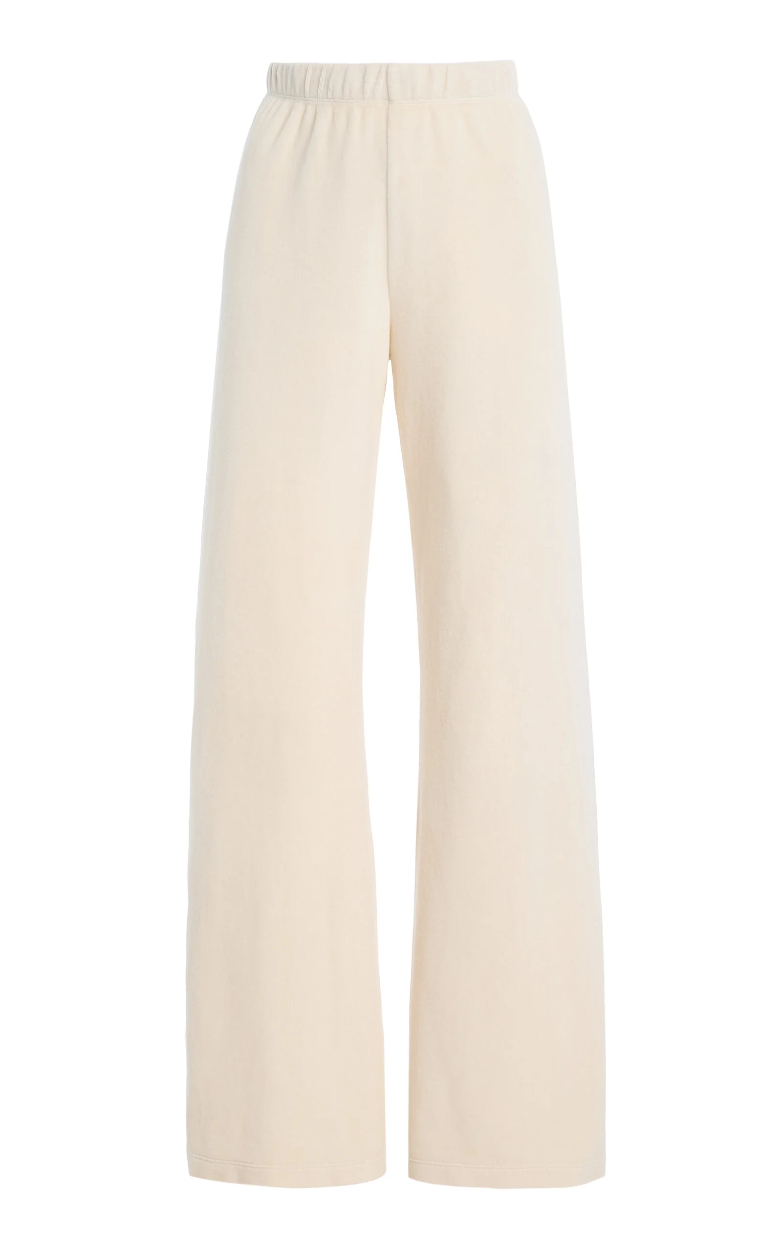 Zephyra Velour Straight-Leg Pants - 1