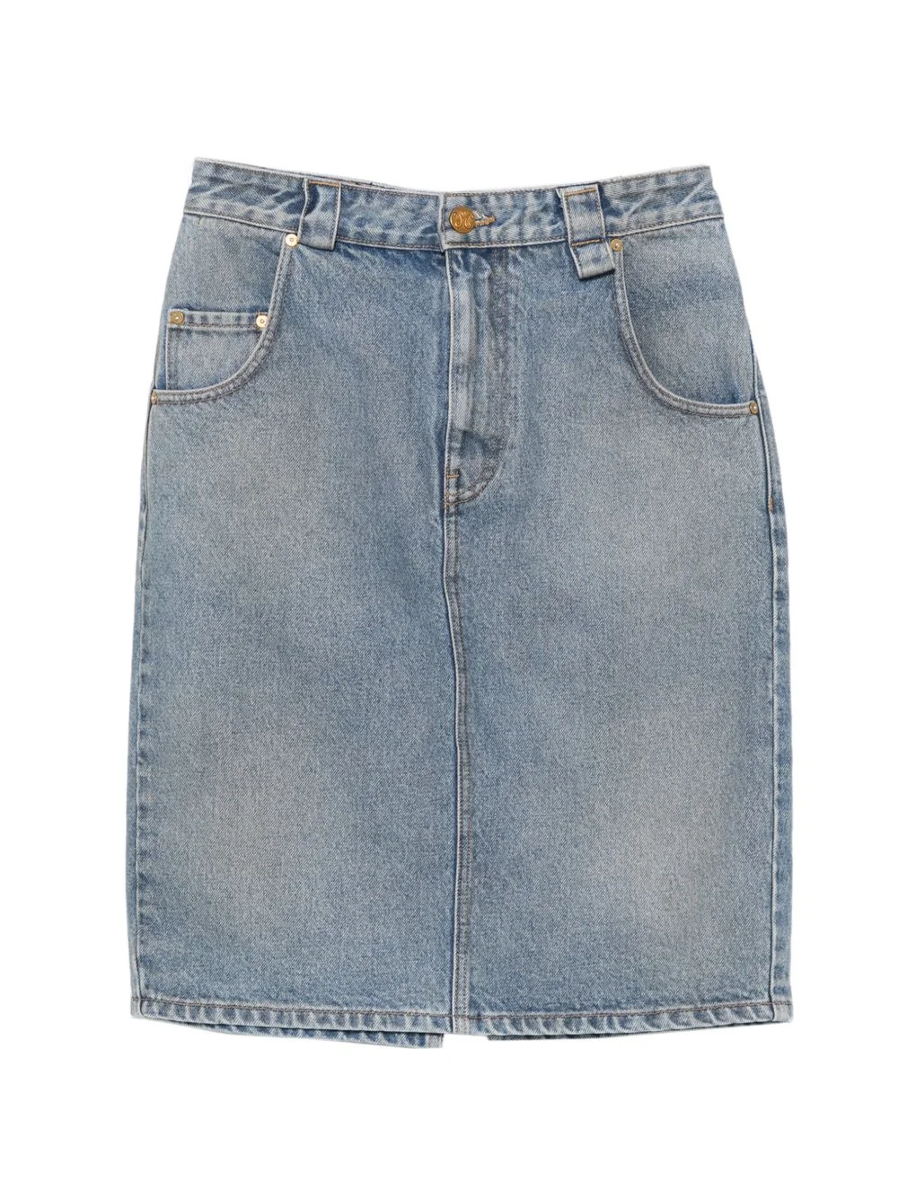 Bad Girl denim midi skirt - 1
