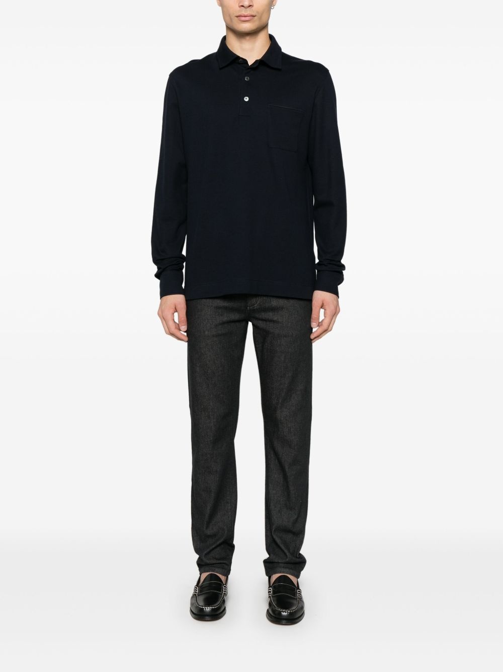cotton polo shirt - 2