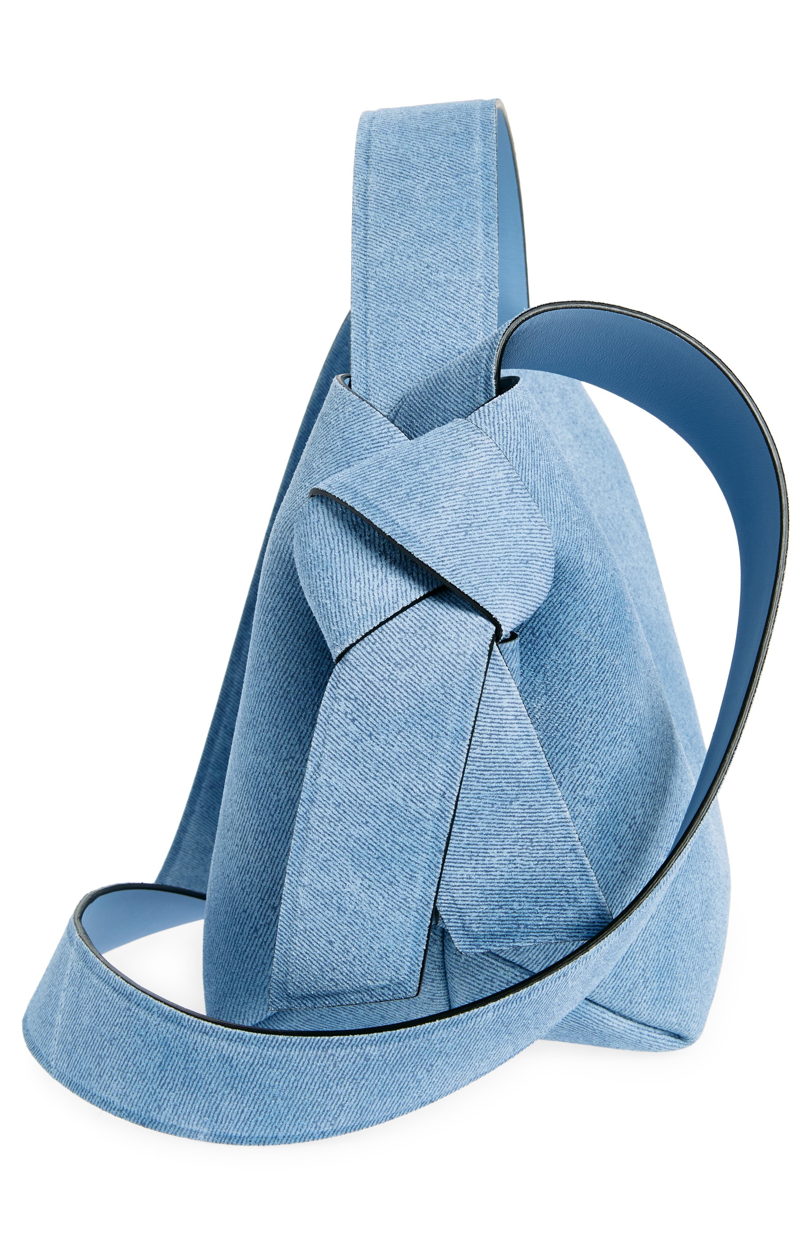 Mini Musubi Suede Crossbody Bucket Bag - 7