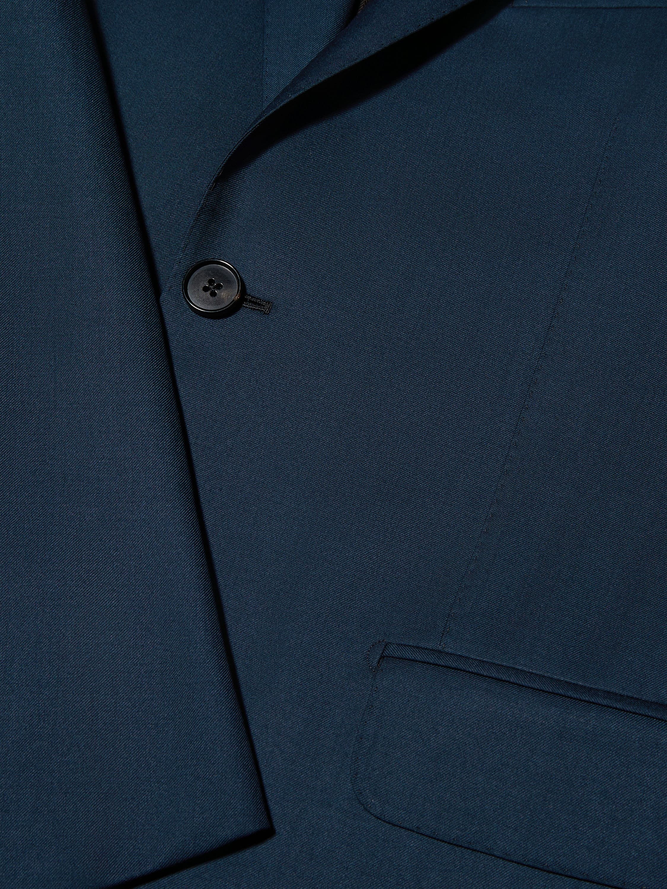 DARK TEAL BLUE OASI CASHMERE SUIT - 3