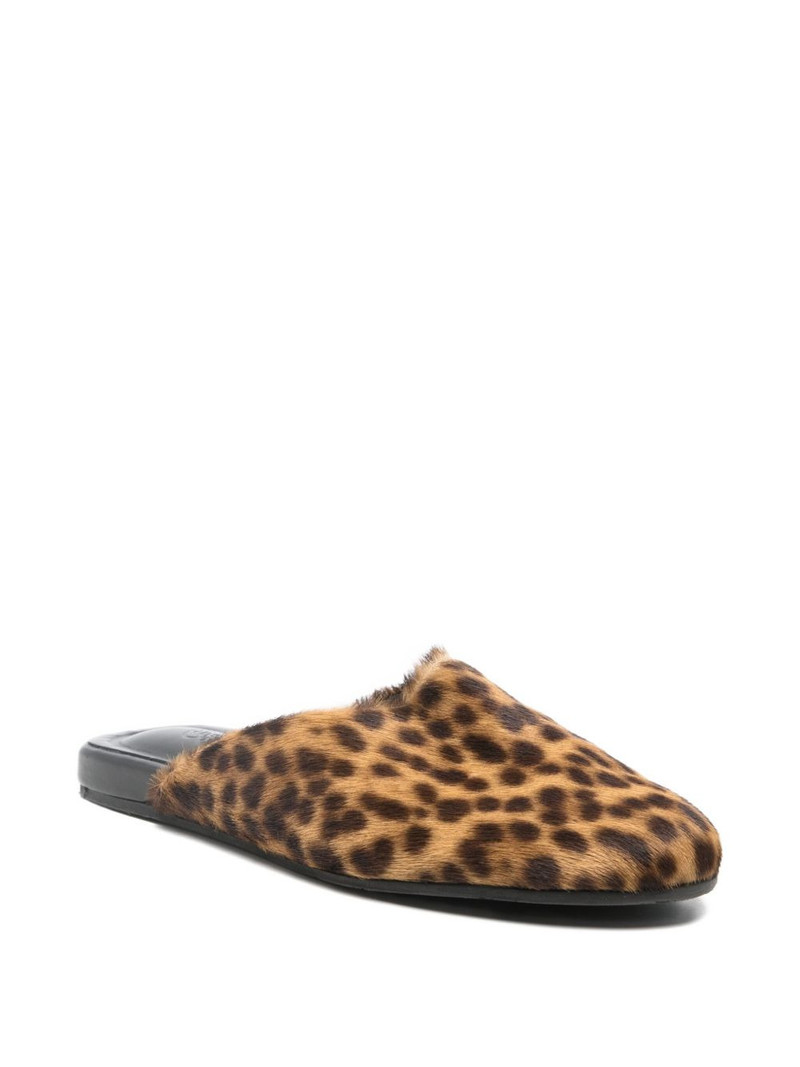 ANCIENT GREEK SANDALS leopard-print mules outlook