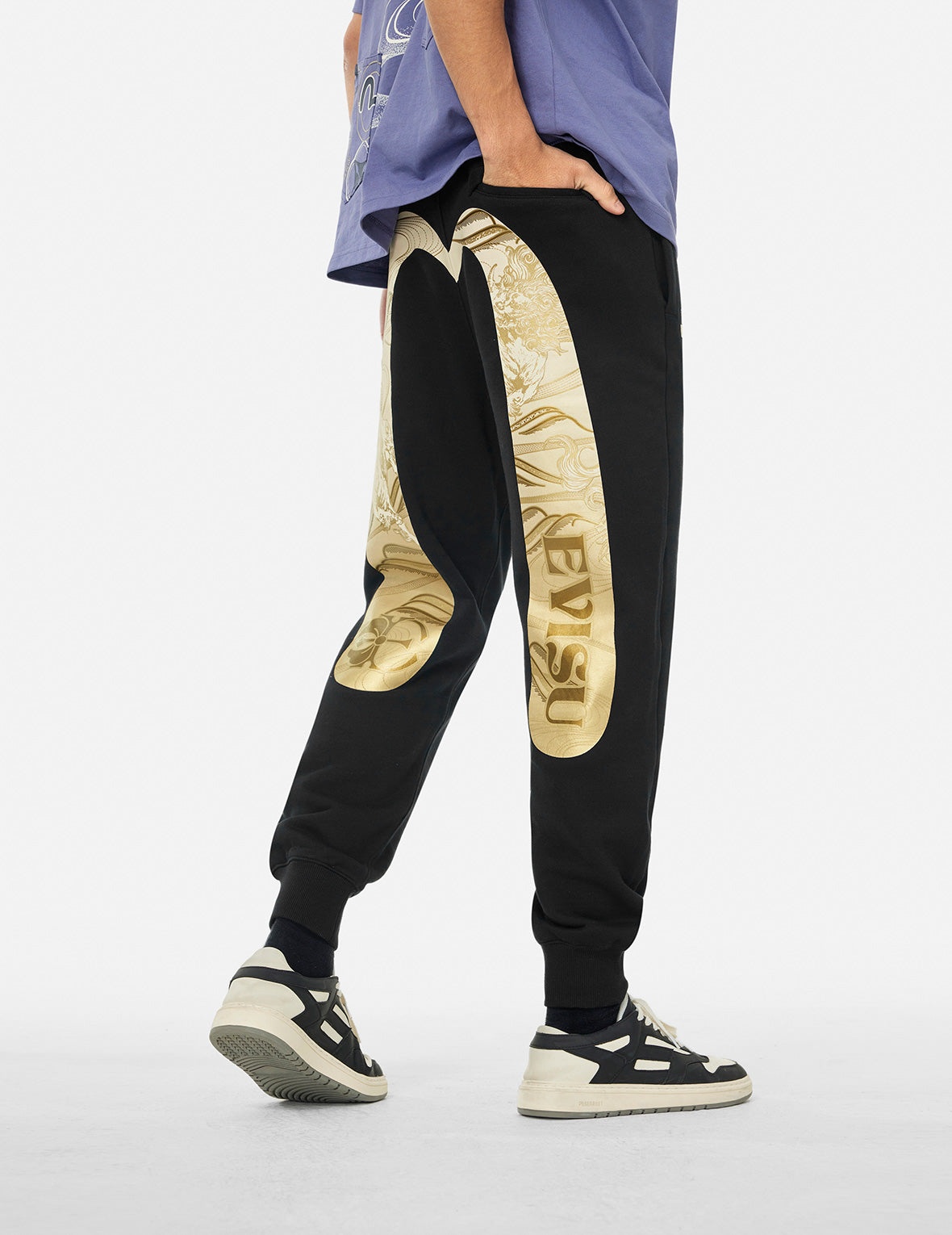 Hakutaku Daicock Printed Regular Fit Sweatpants - 5
